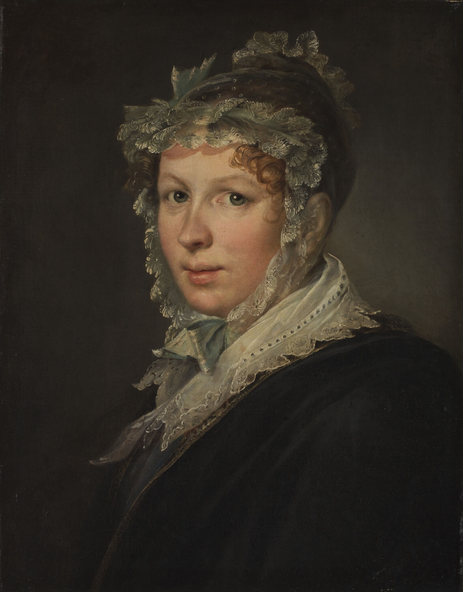 Портрет Анны Ивановны Тропининой, Vasily Andreevich Tropinin, c. 1809