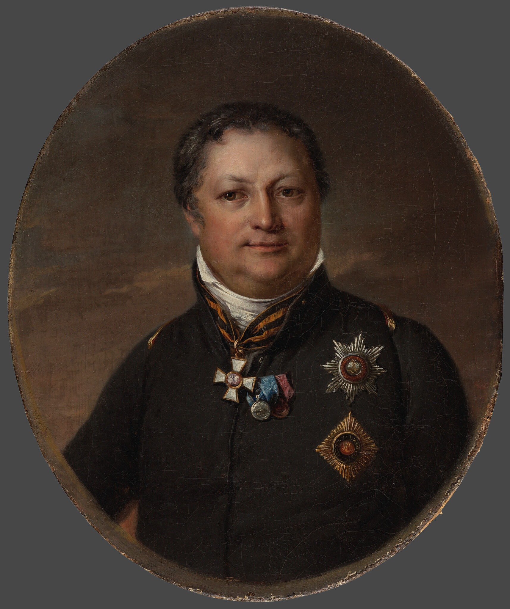 Портрет графа Ираклия Ивановича Моркова, Vasily Andreevich Tropinin, no earlier than 1815