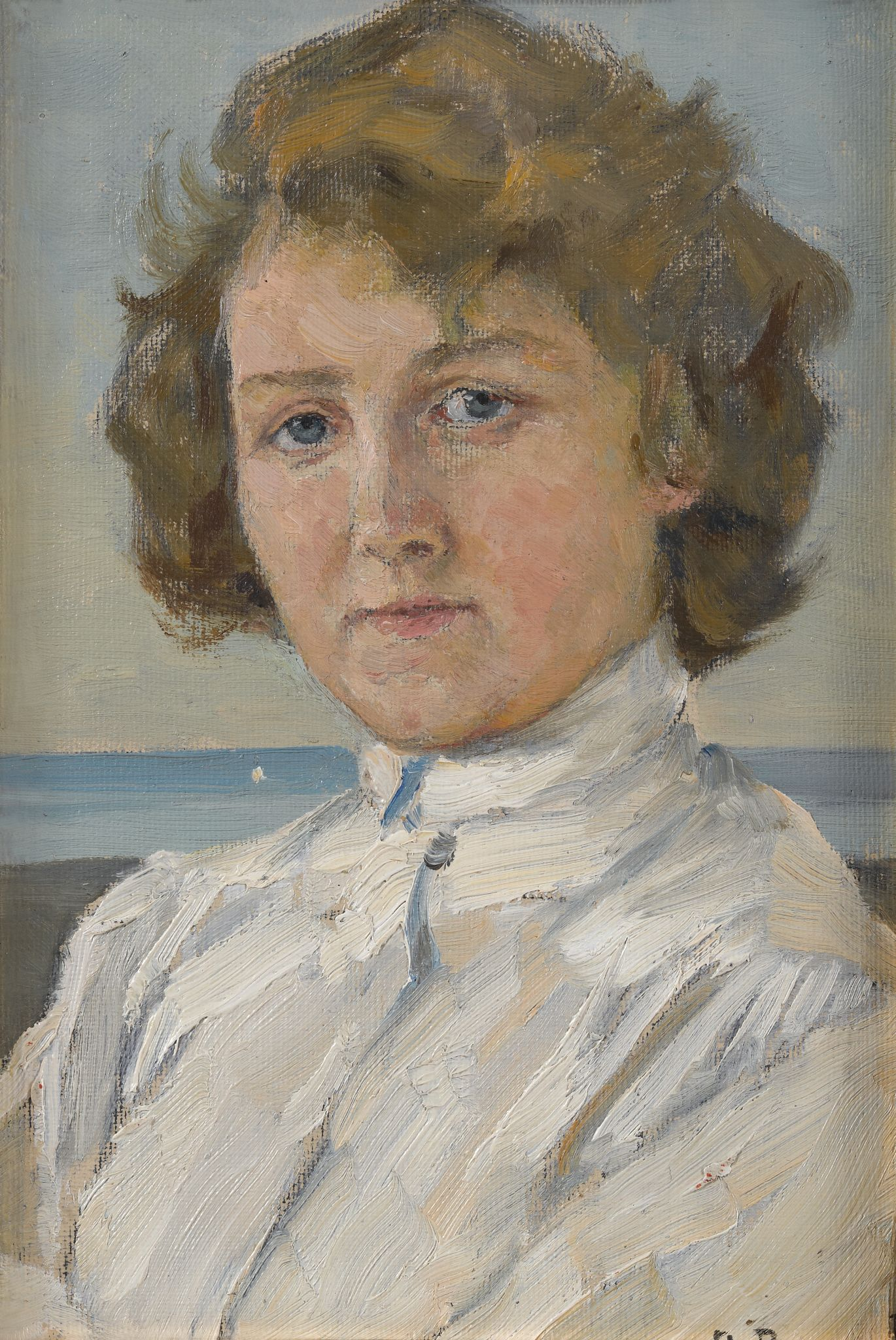 Портрет З.Л. Срединой, Viktor Vasnetsov, 1909
