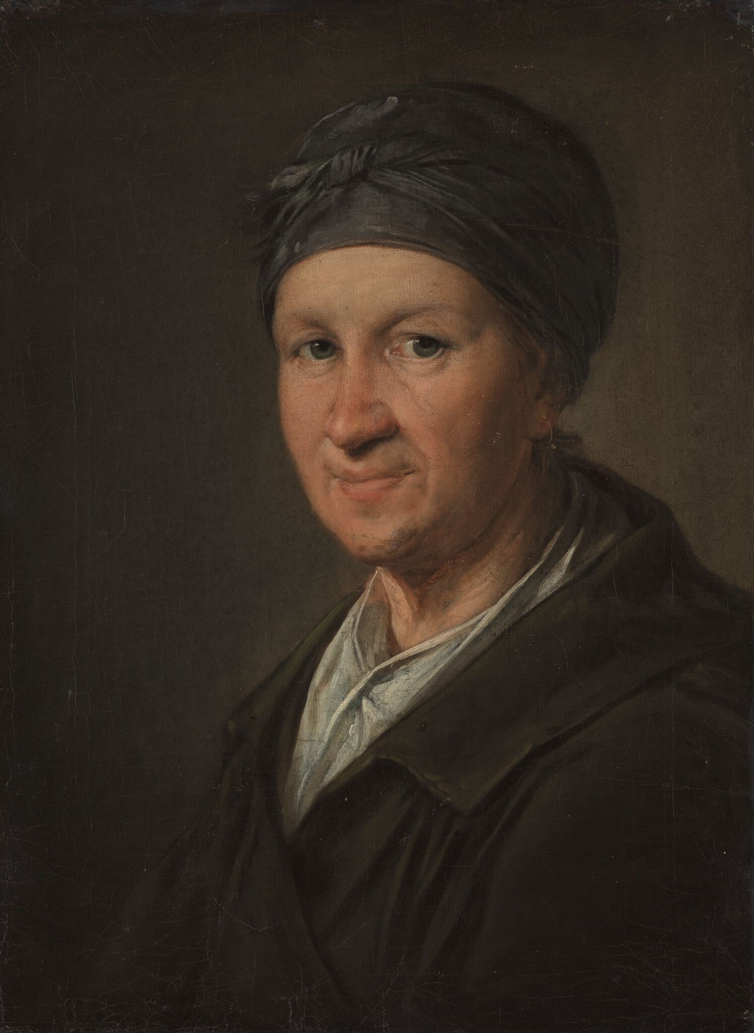 Портрет женщины в повойнике, Vasily Andreevich Tropinin, early 1820s