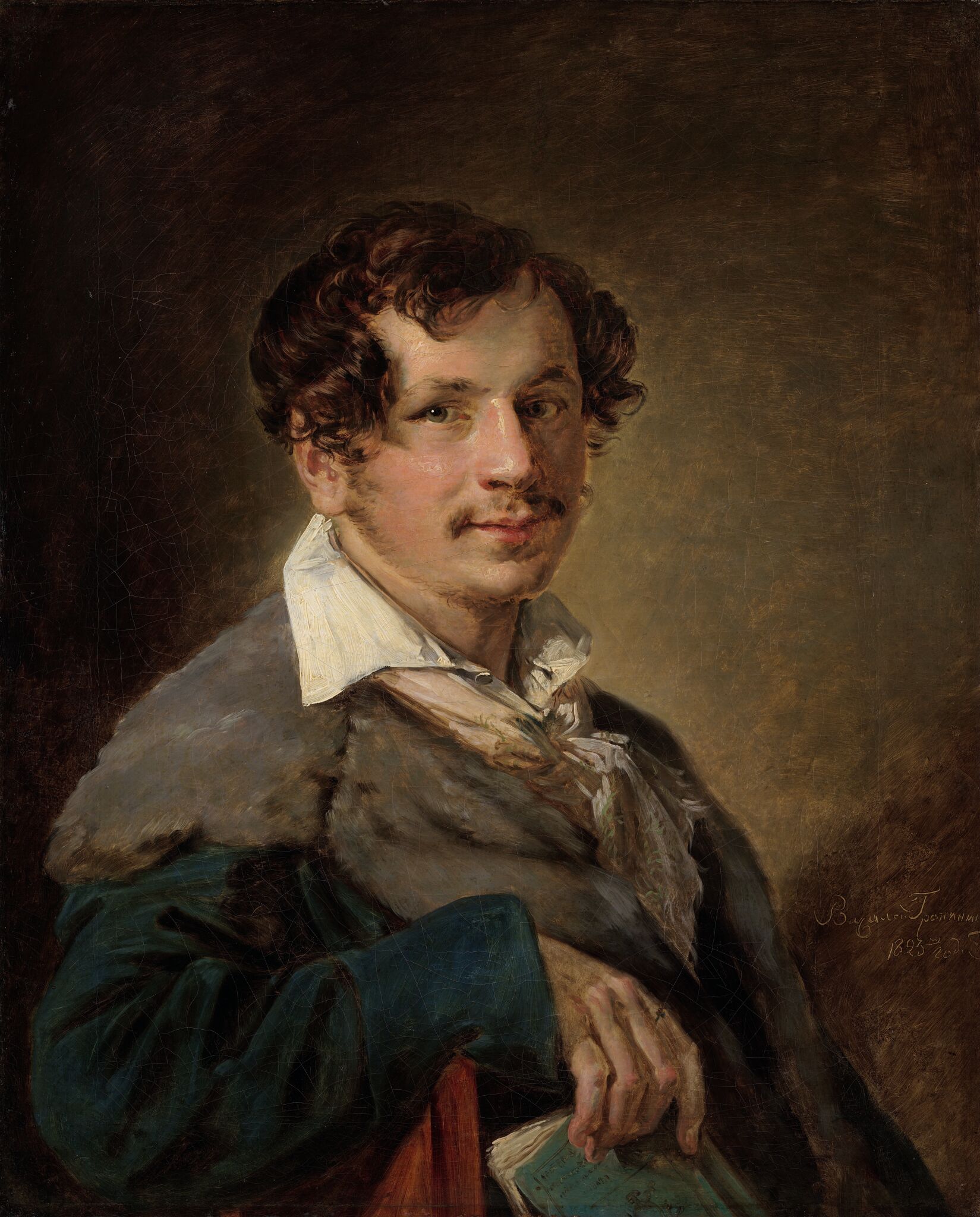 Портрет Булакова, Vasily Andreevich Tropinin, 1823