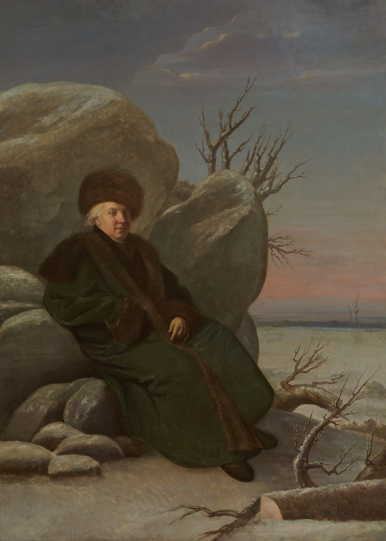 Портрет Г.Р. Державина, Salvator Tonchi, 1801
