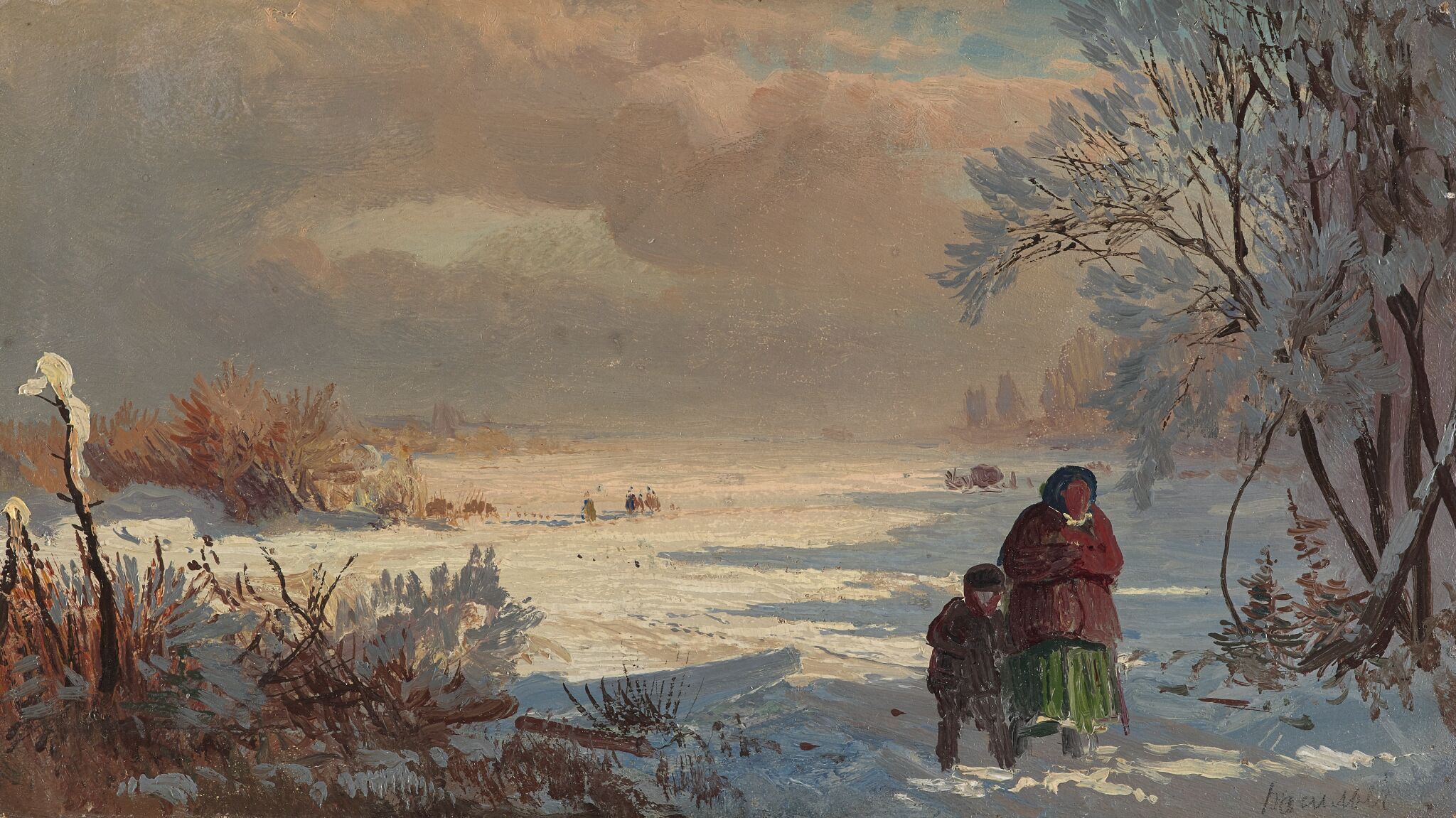 Оттепель, Fyodor Vasilyev, 1871