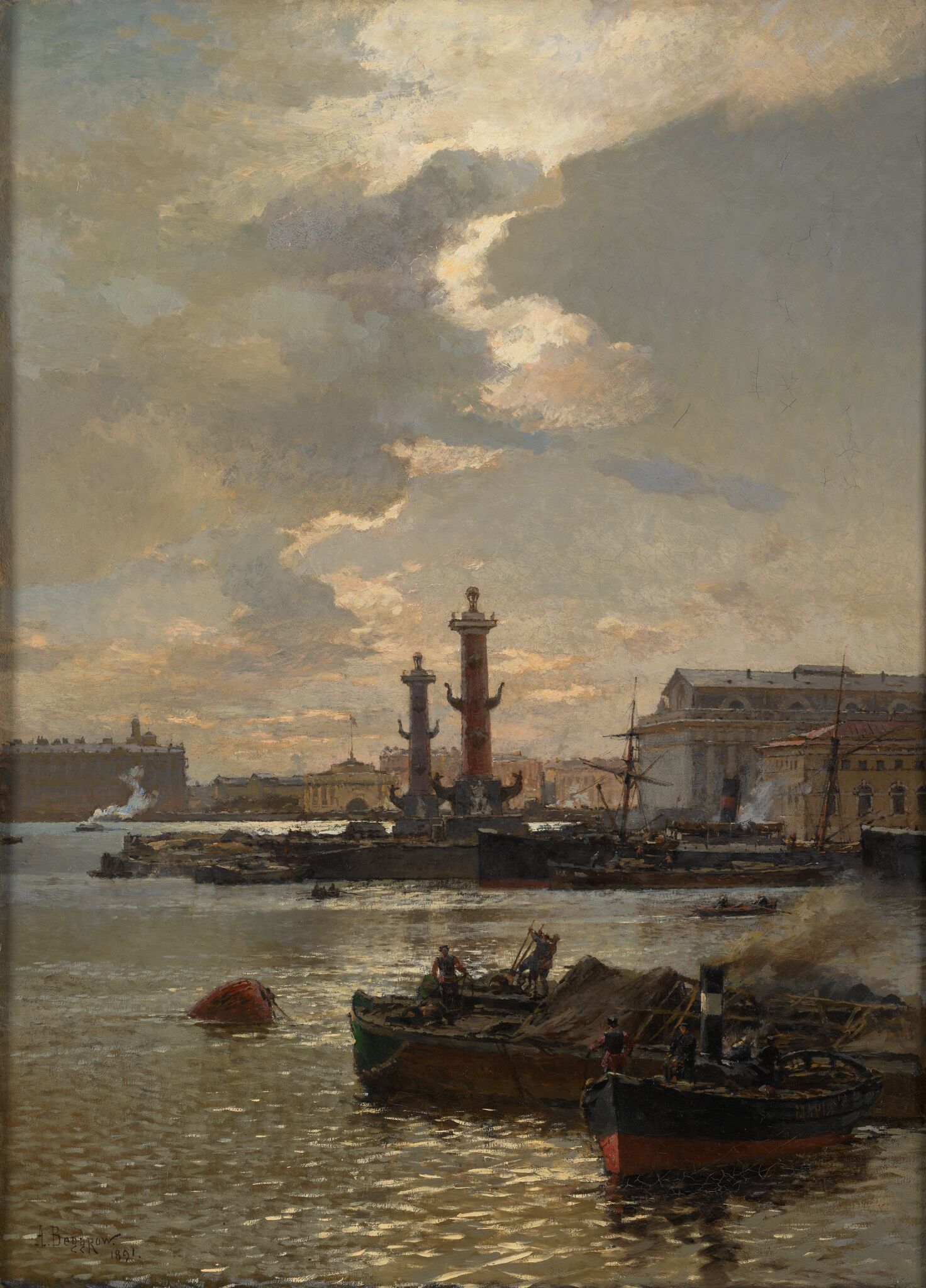 Петербургская биржа, Aleksandr Beggrov, 1891