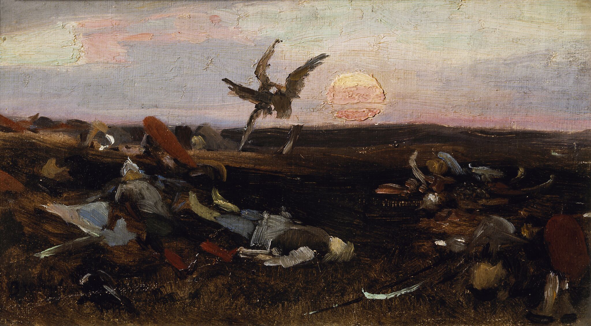 После побоища Игоря Святославича с половцами, Viktor Vasnetsov, 1878