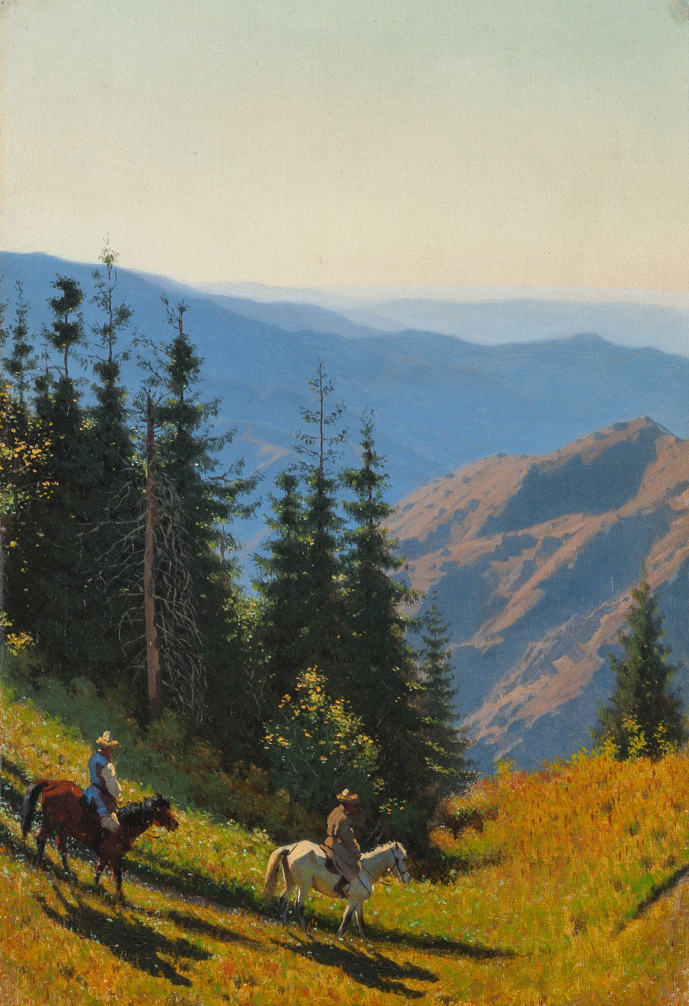 В горах Алатау, Vasily Vereshchagin, 1869-1870