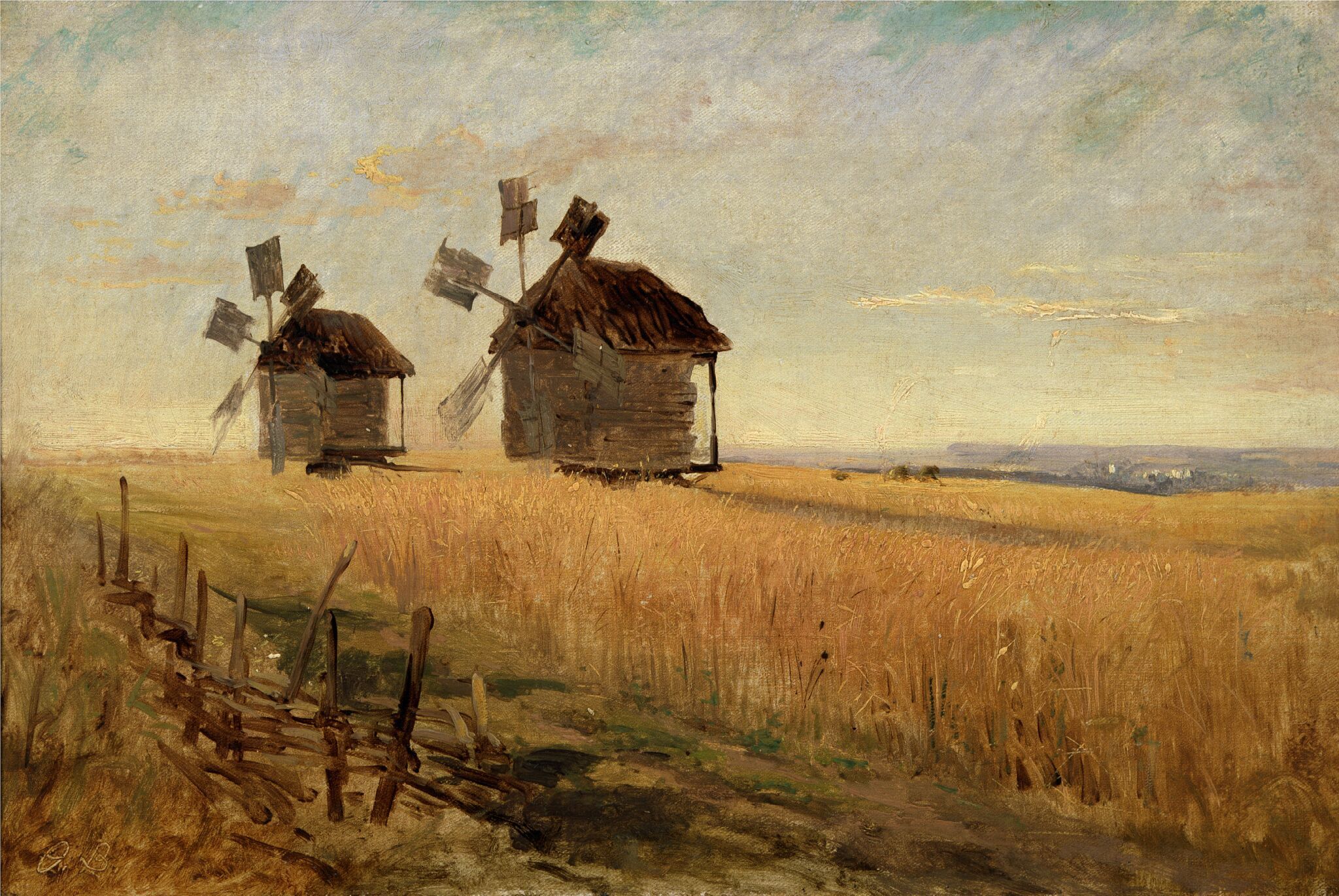 Рожь, Fyodor Vasilyev, 1861-1871