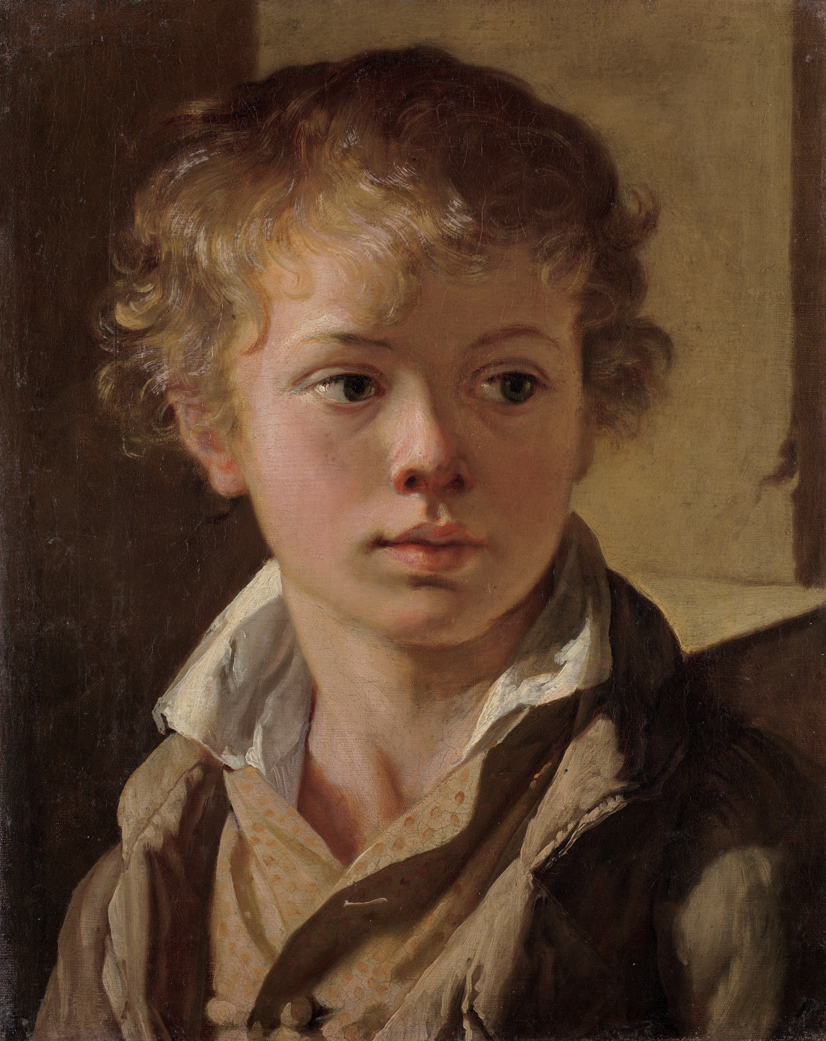Портрет А.В. Тропинина, Vasily Andreevich Tropinin, c. 1818