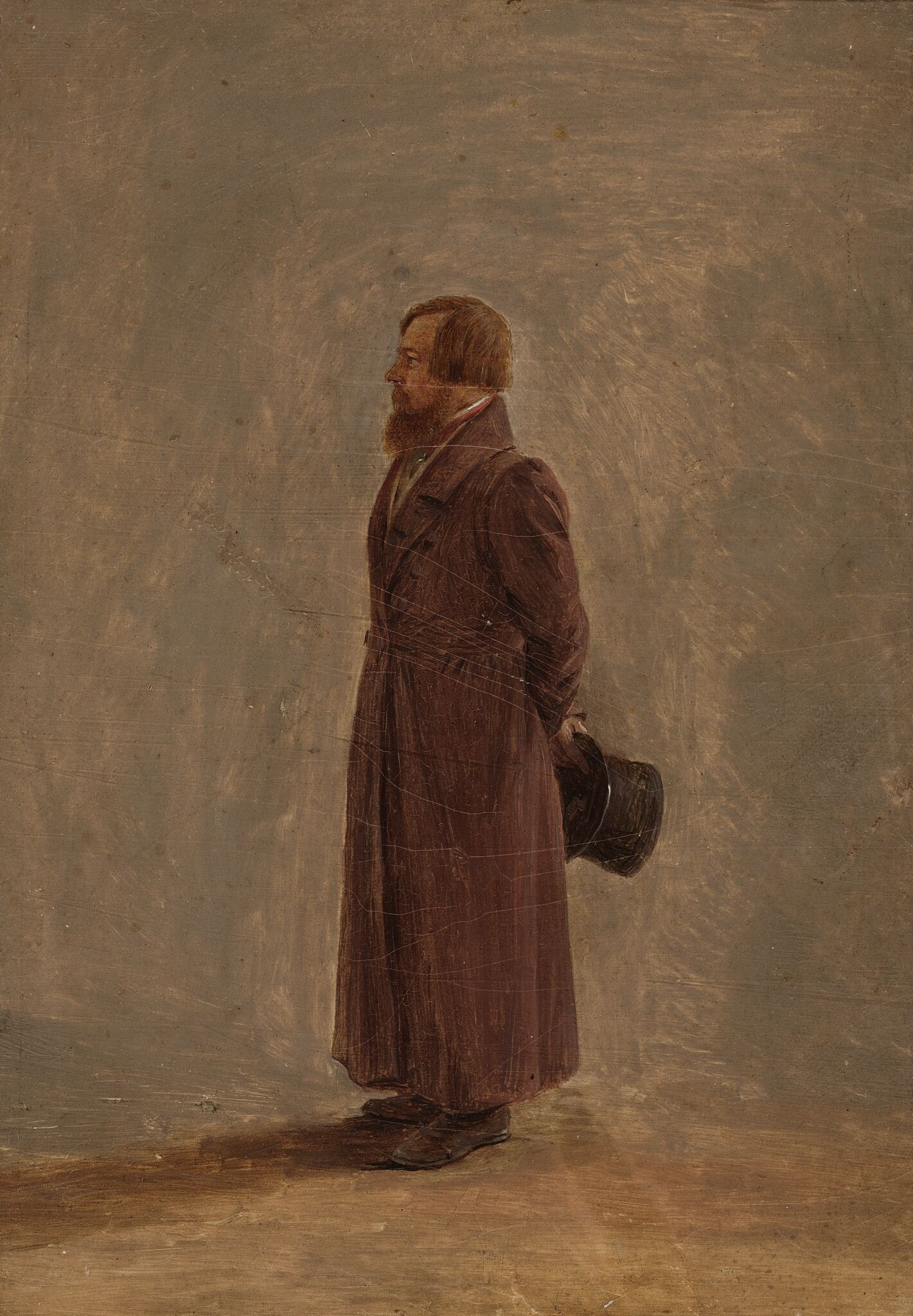 Кровельщик Пётр Телушкин, Grigory Chernetsov, 1832