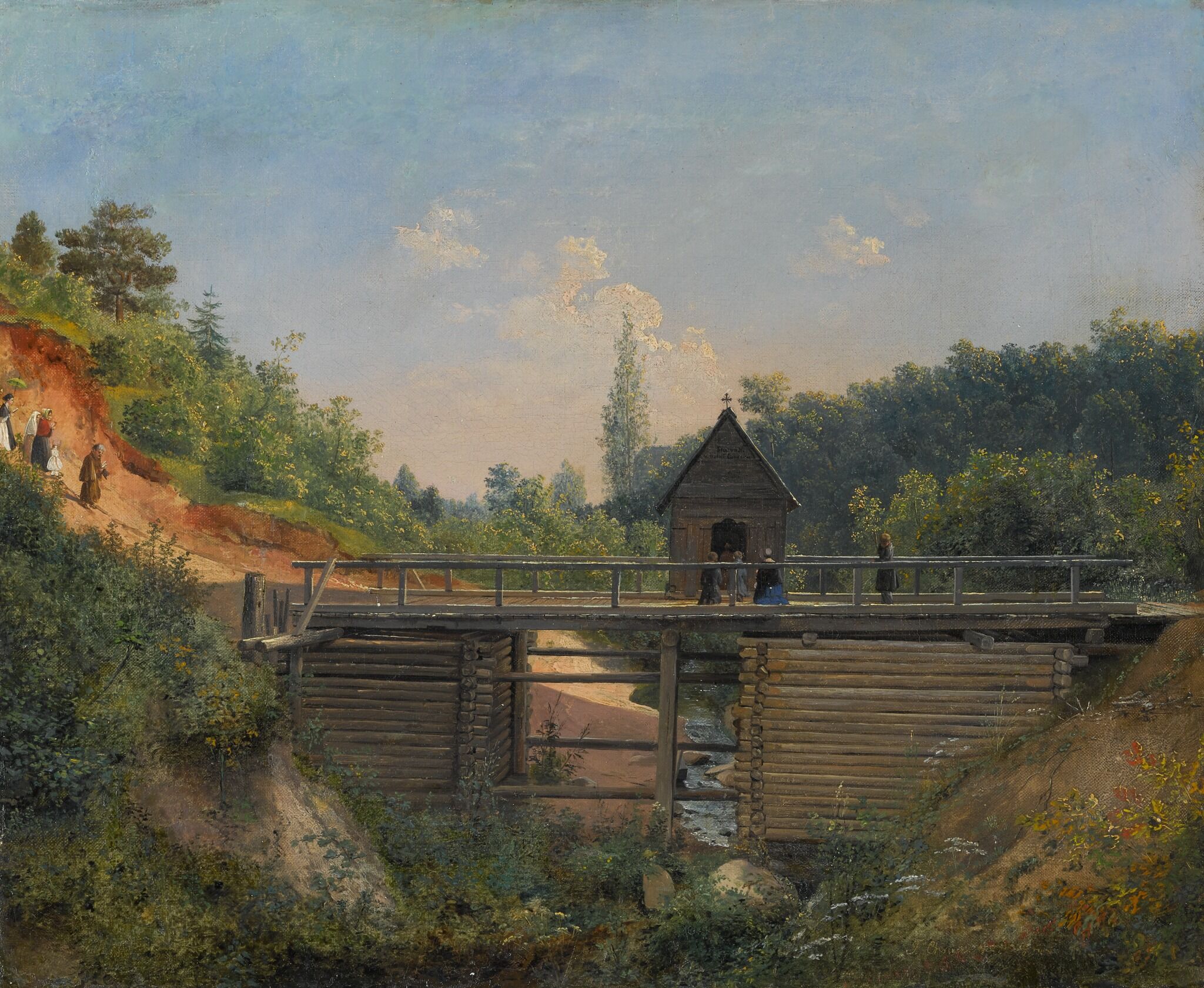 К святому месту, Ivan Khrutsky, late 1840s