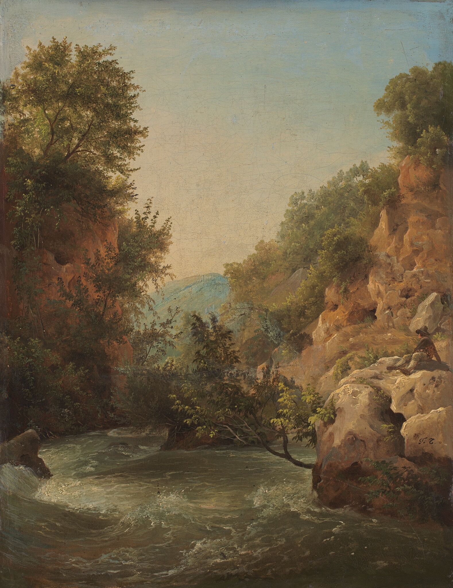 Субиако близ Рима, Grigory Chernetsov, 1841