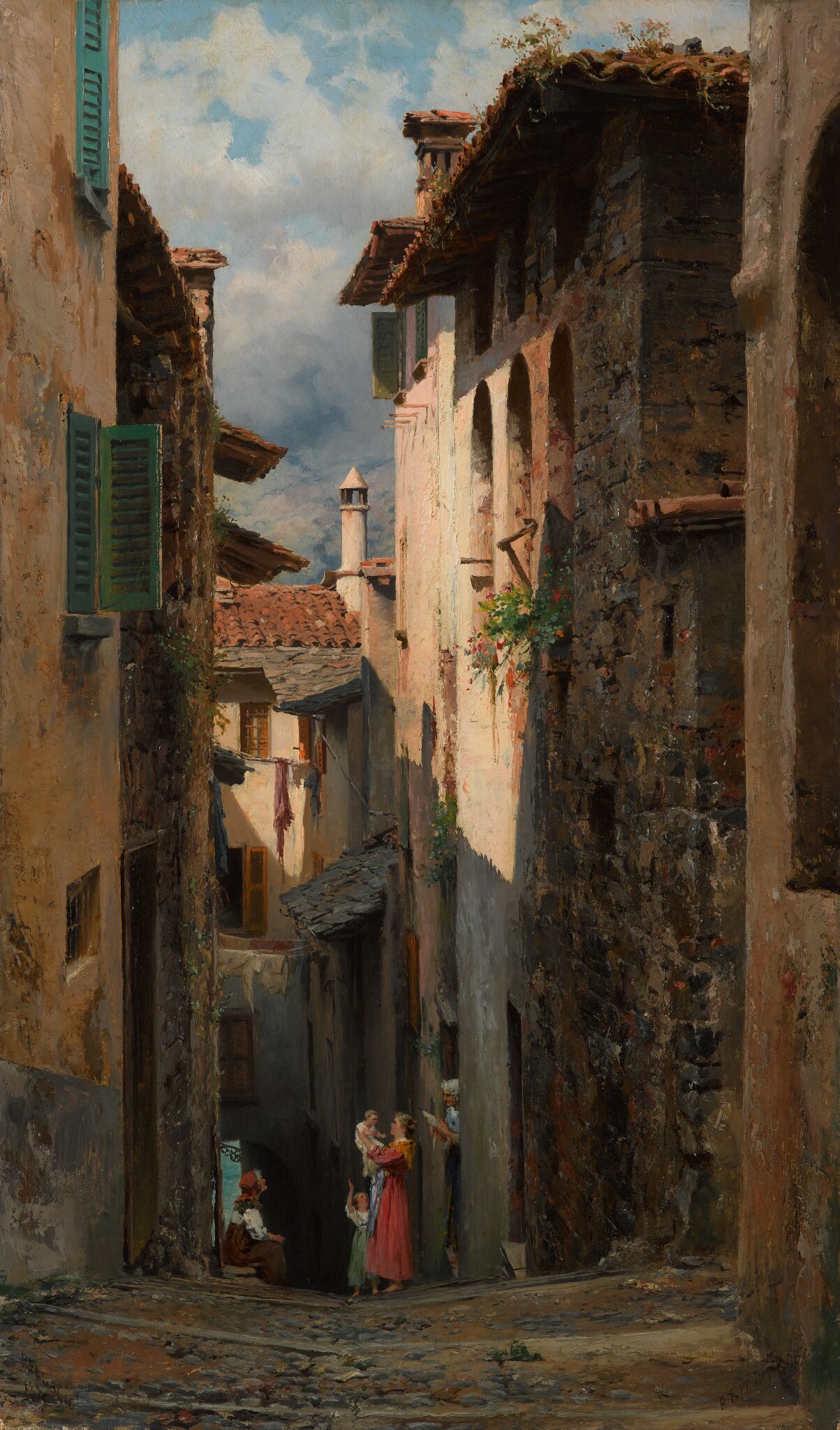 Белладжо, Fyodor Bronnikov, 1875