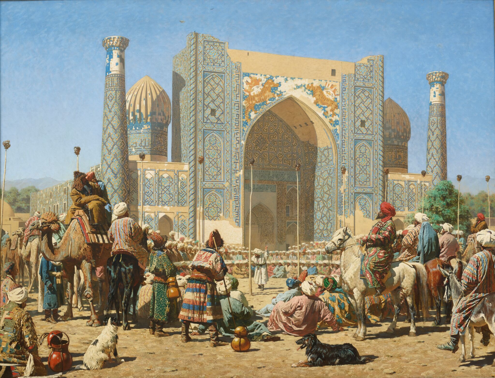 Торжествуют, Vasily Vereshchagin, 1872