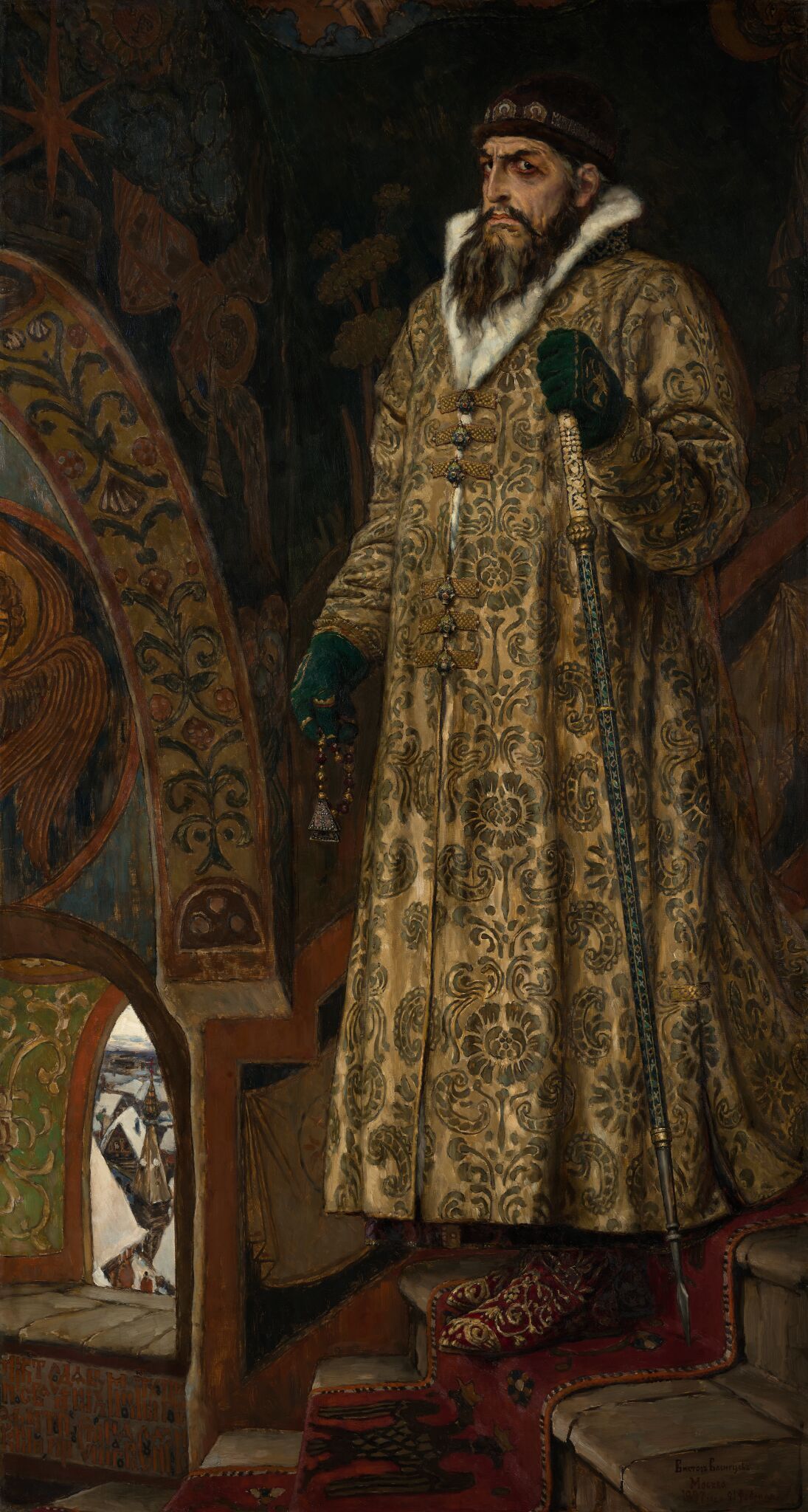 Царь Иван Васильевич Грозный, Viktor Vasnetsov, 1897