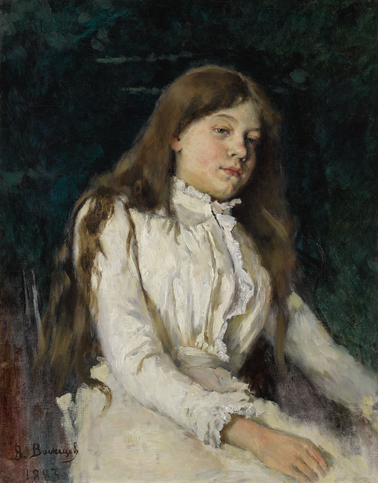 Портрет Н.А. Мамонтовой, Viktor Vasnetsov, 1883