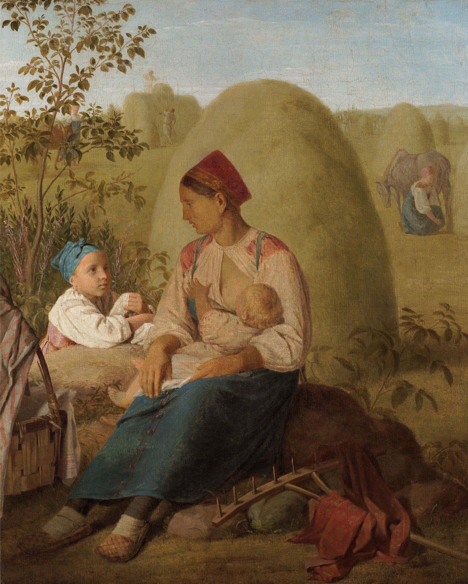 Сенокос, Alexey Venetsianov, mid-1820s