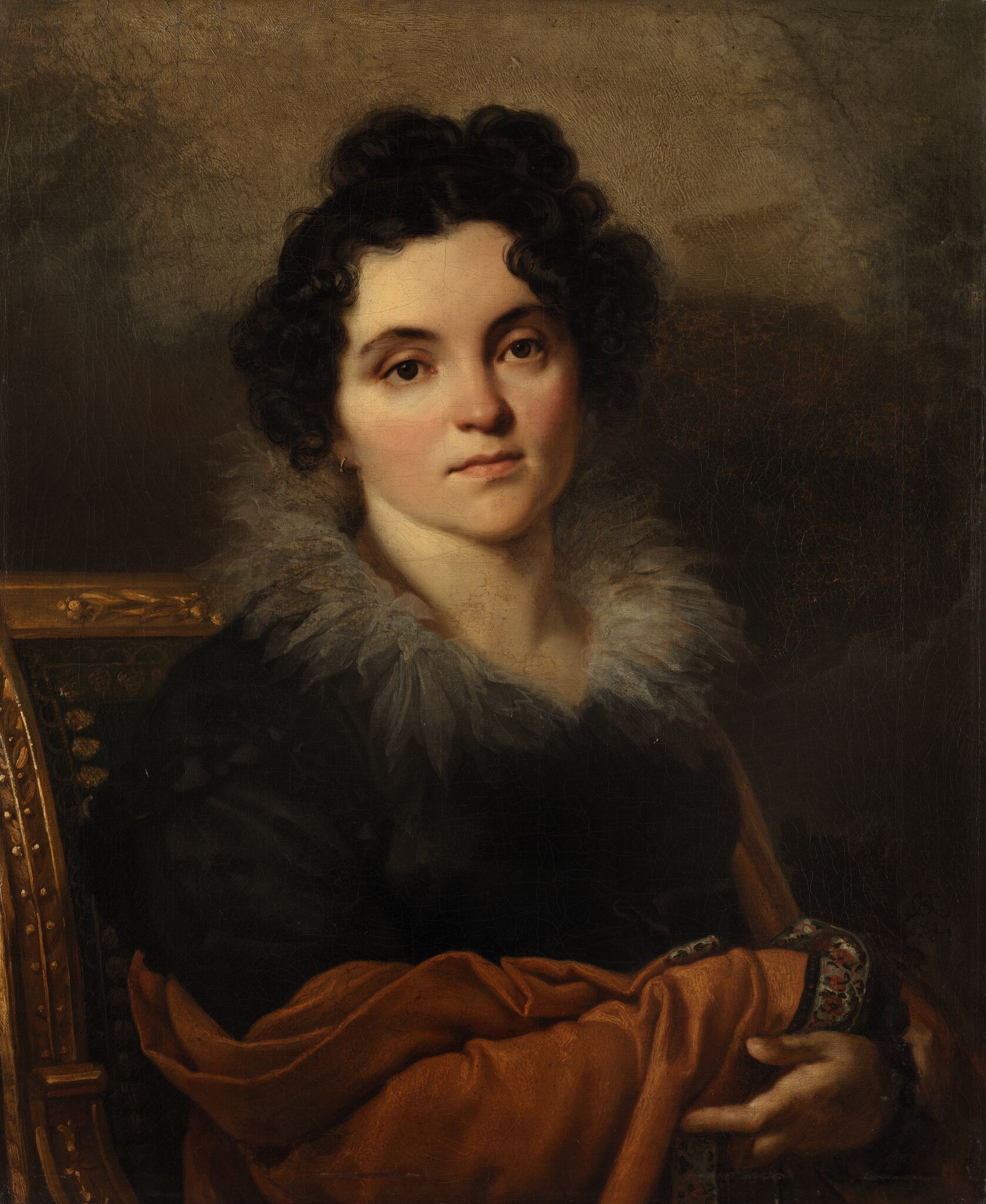 Портрет Д.Н. Хвостовой, Orest Kiprensky, 1814