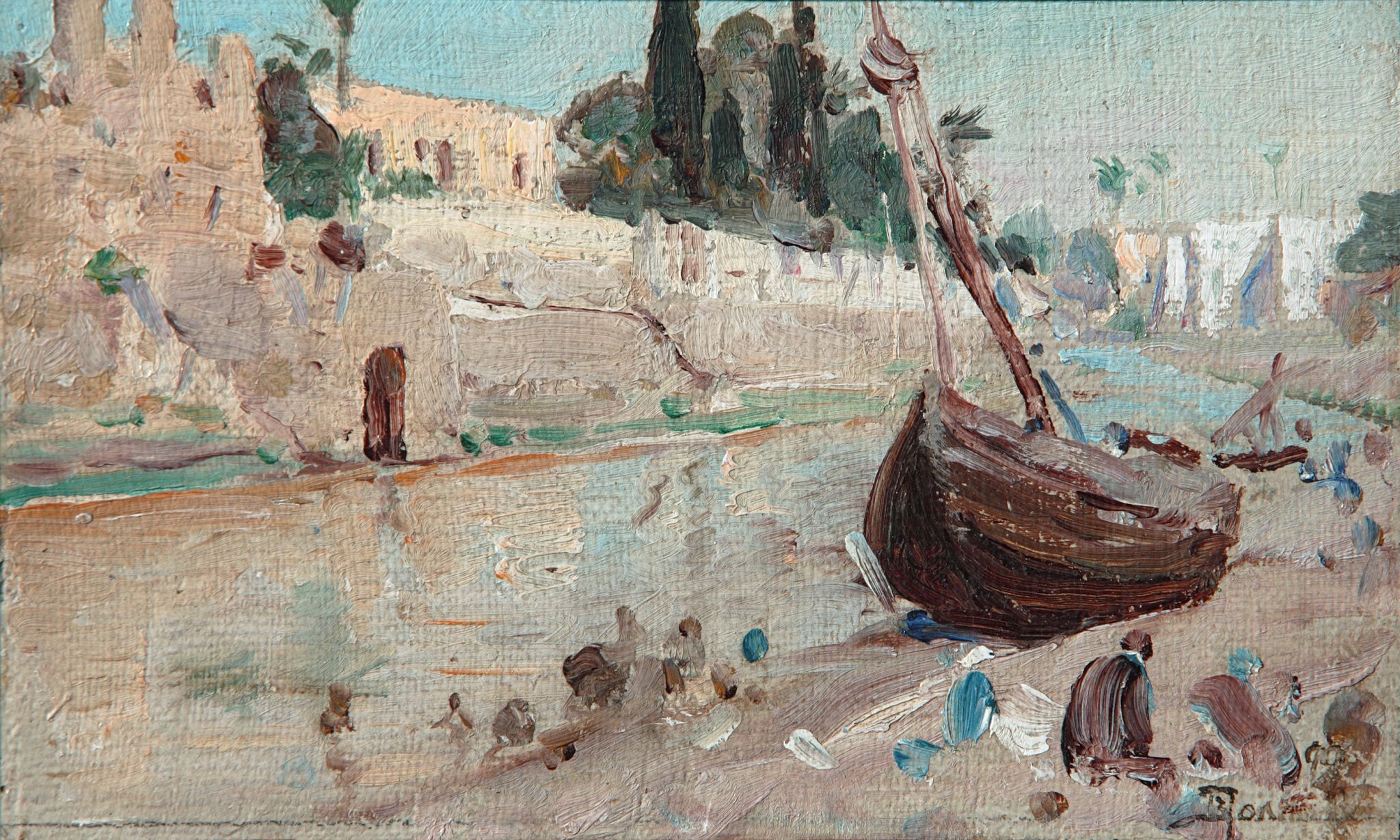 В Палестине, Vasily Polenov, 1899