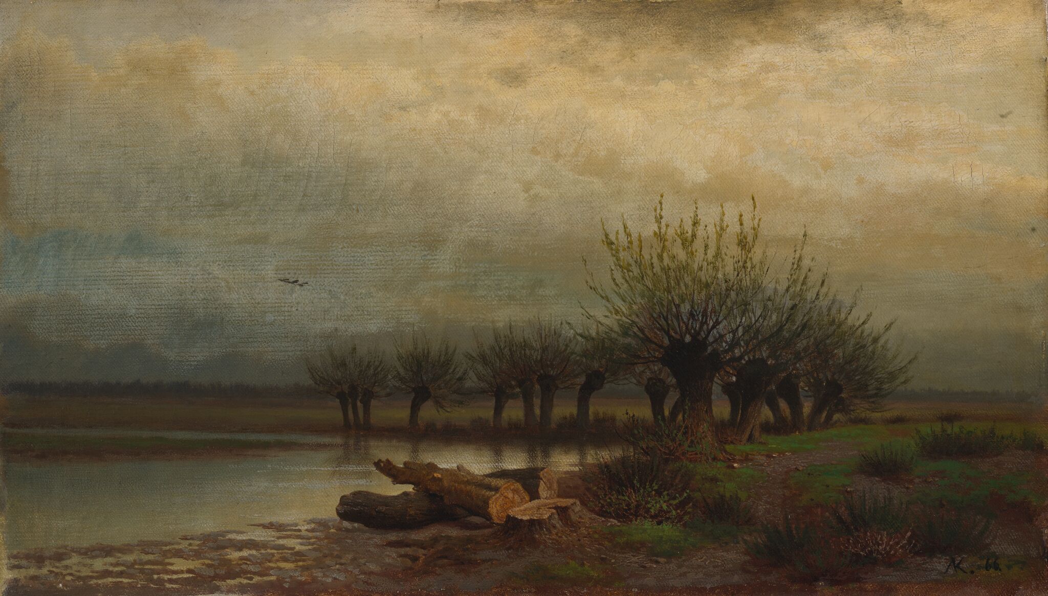 Весна, Lev Kamenev, 1866