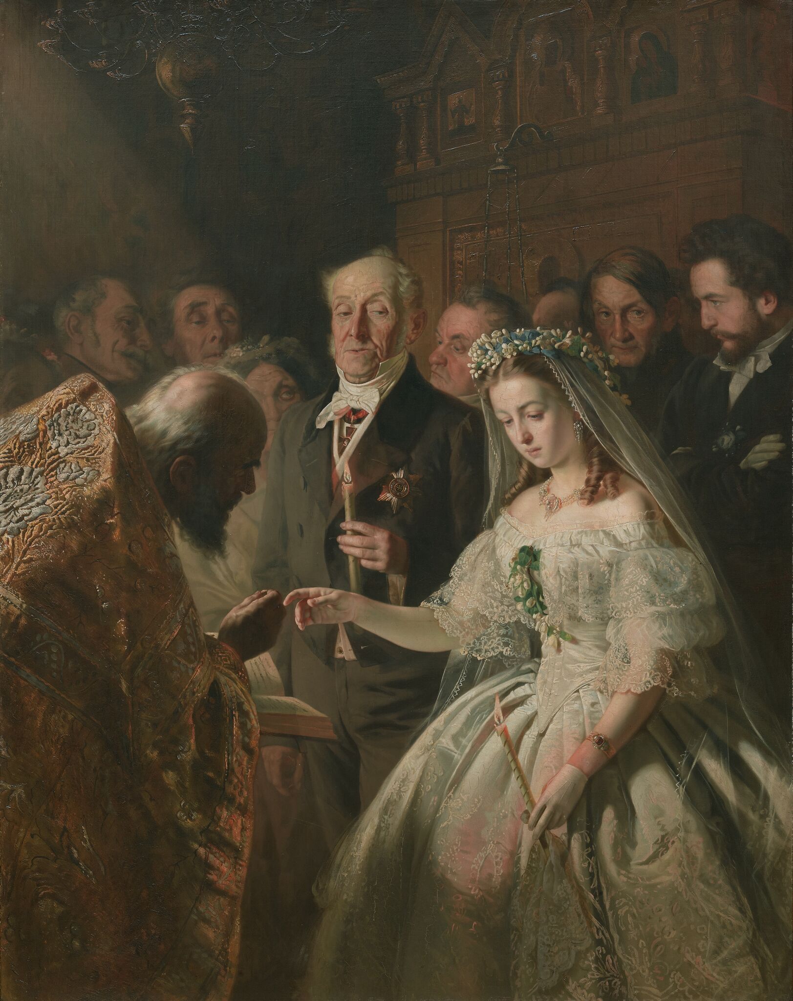 Неравный брак, Vassili Vladimirovich Pukiryov, 1862