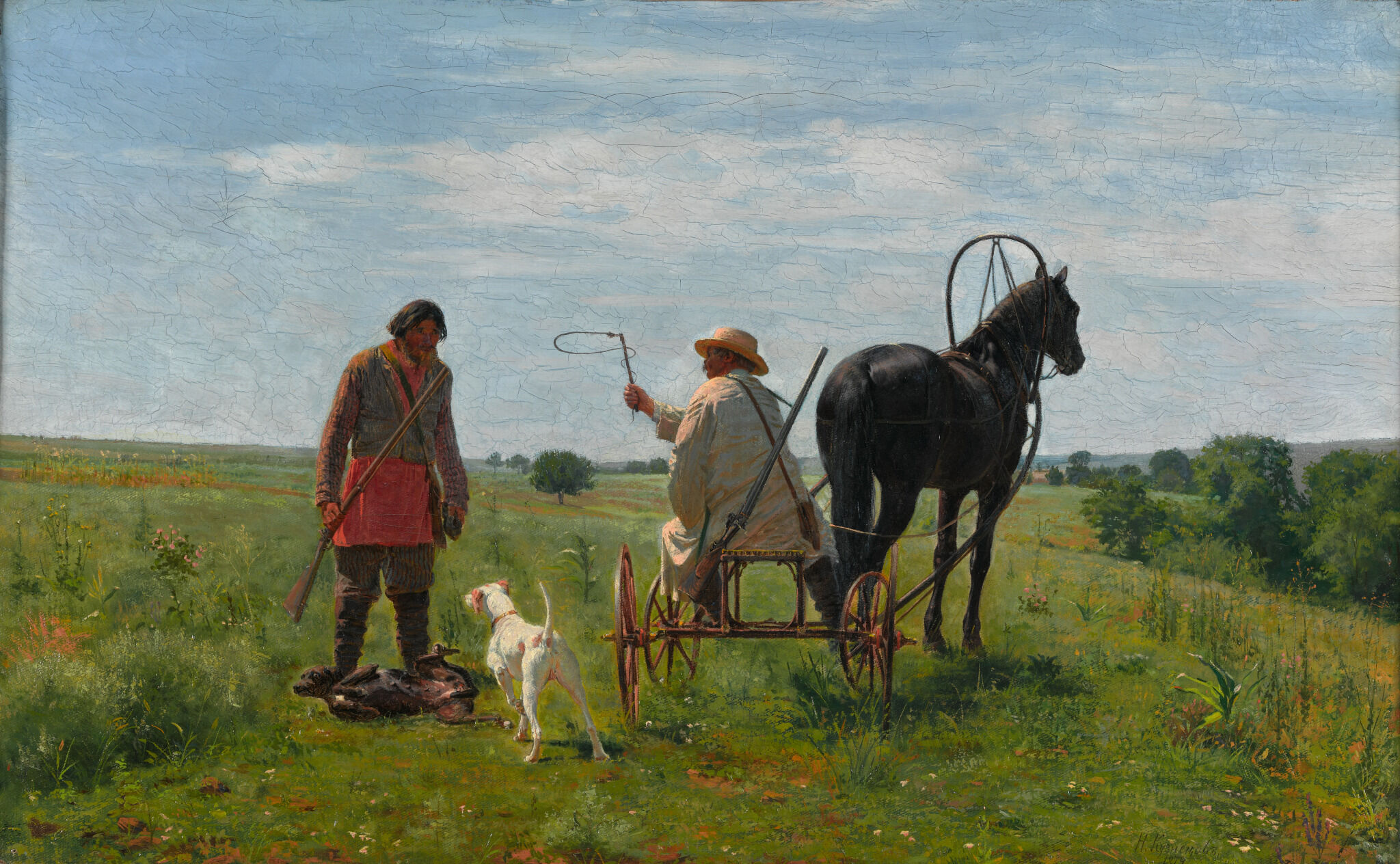 Объезд владений, Nikolai Dmitriyevich Kuznetsov, 1879