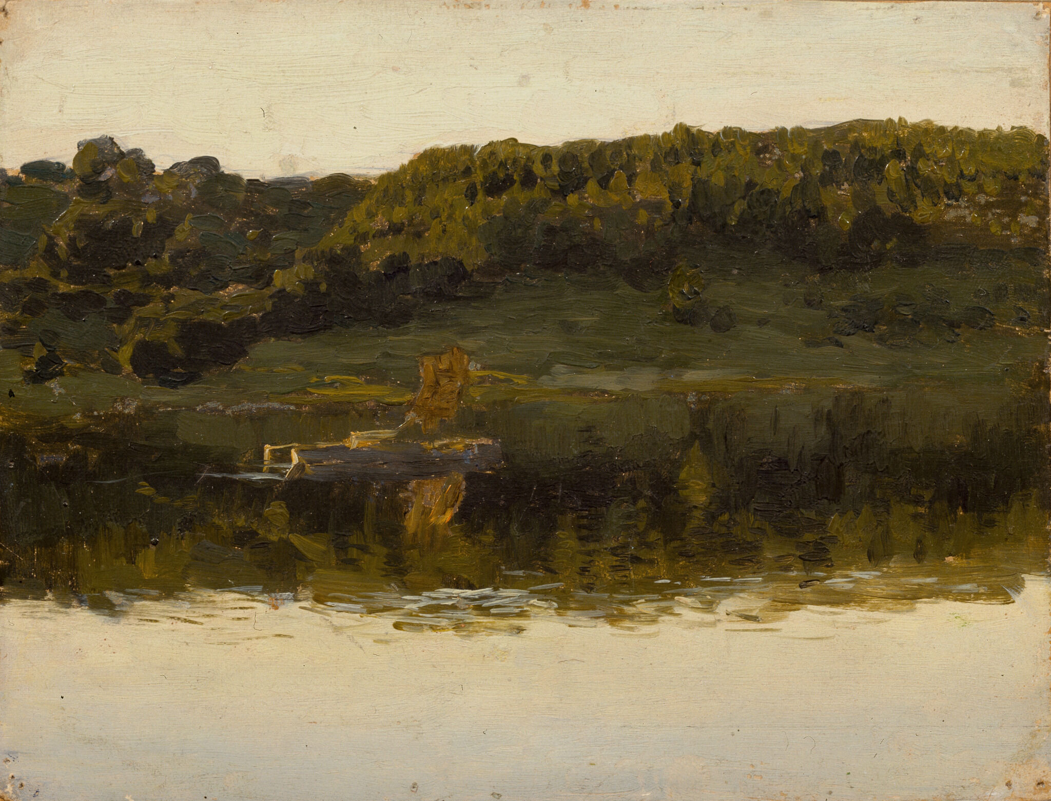 На Волге, Isaac Levitan, 1888