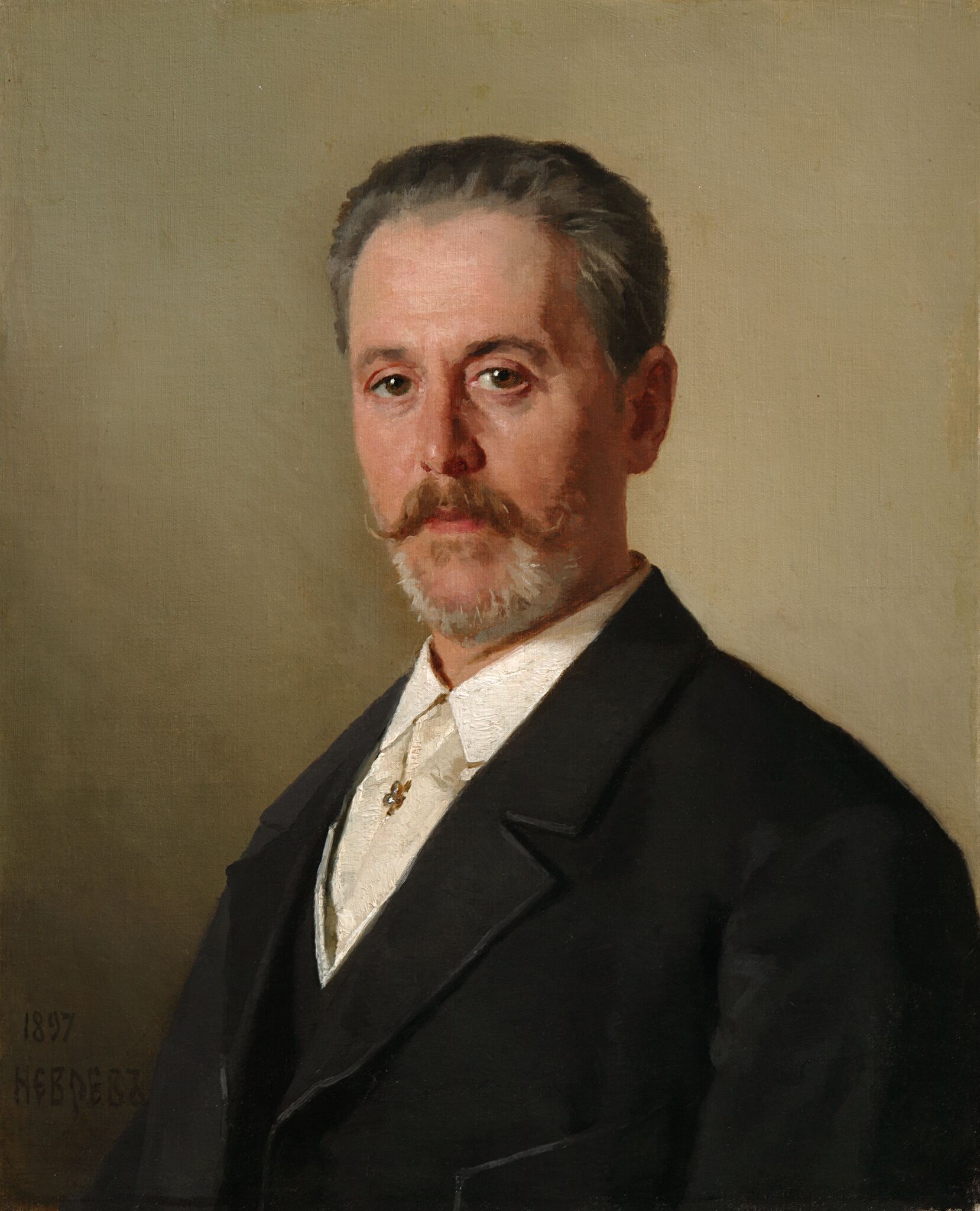 Портрет Я.Ф. Гартунга, Nikolai Nevrev, 1897