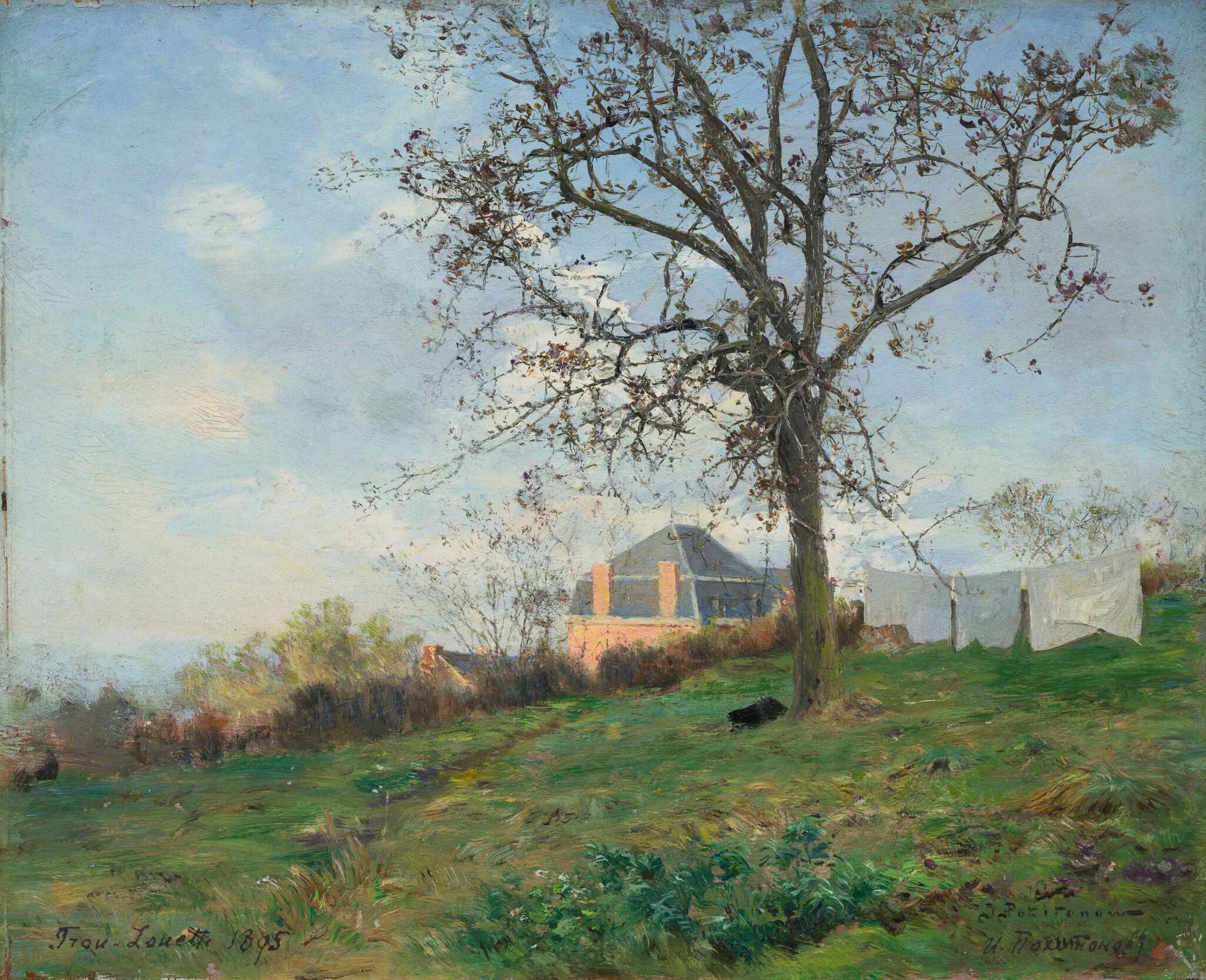 Тру-Луэт. Осенний вечер, Ivan Pokhitonov, 1895