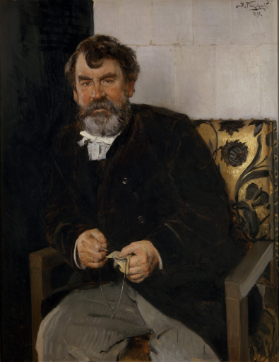 Портрет художника Евграфа Семеновича Сорокина (1821-1892)