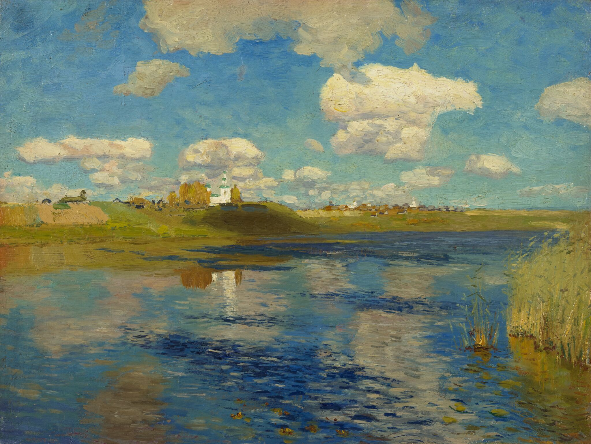 Озеро, Isaac Levitan, 1898-1899