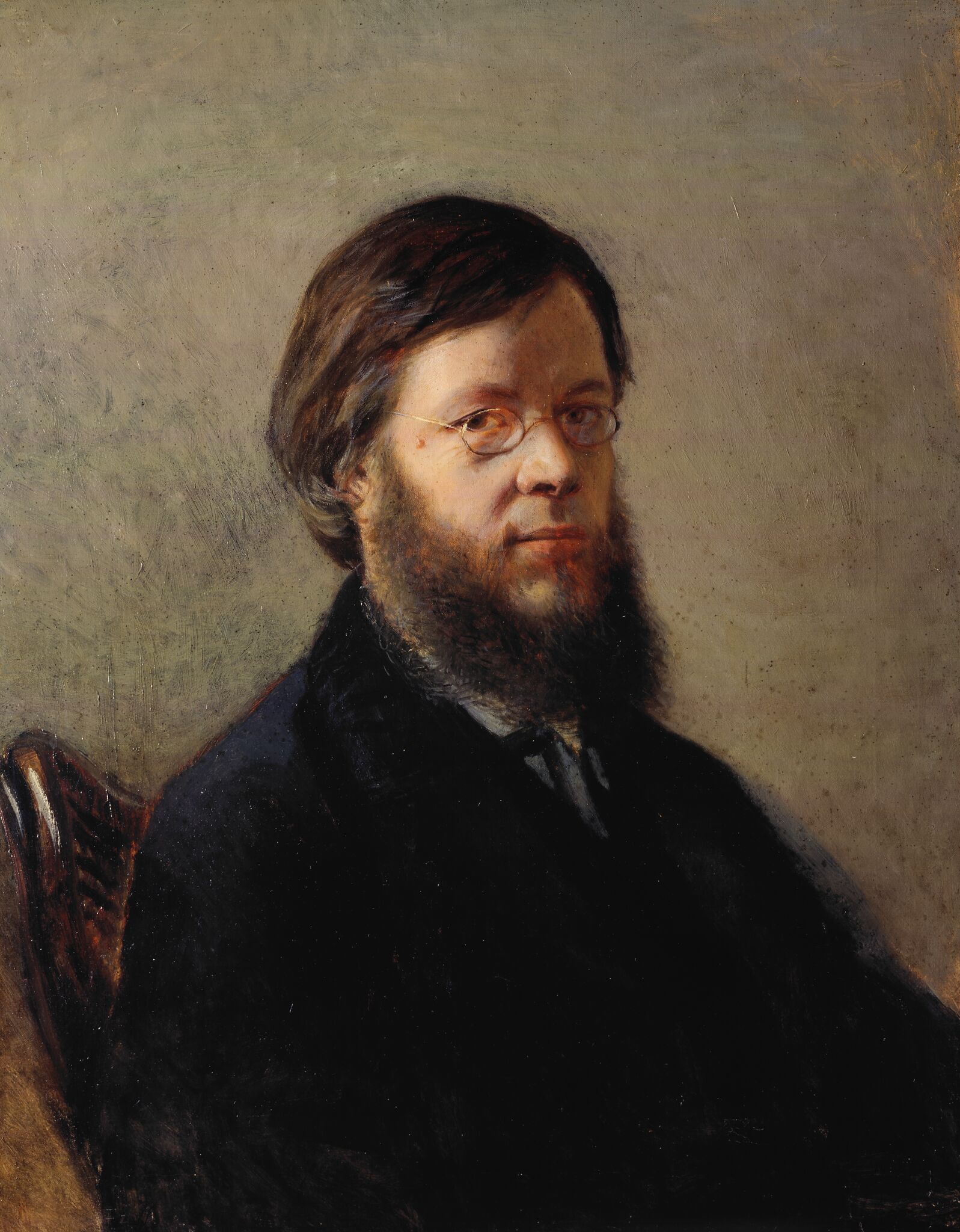 Портрет А.Н. Пыпина, Nikolai Ge, 1871-1872