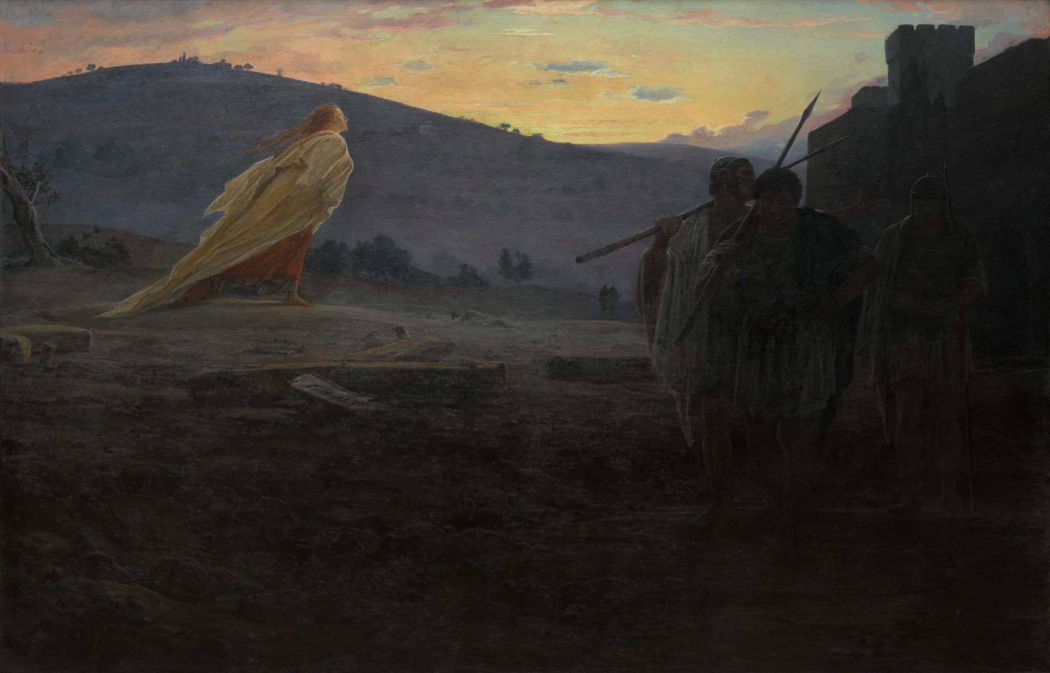 Вестники Воскресения, Nikolai Ge, 1867