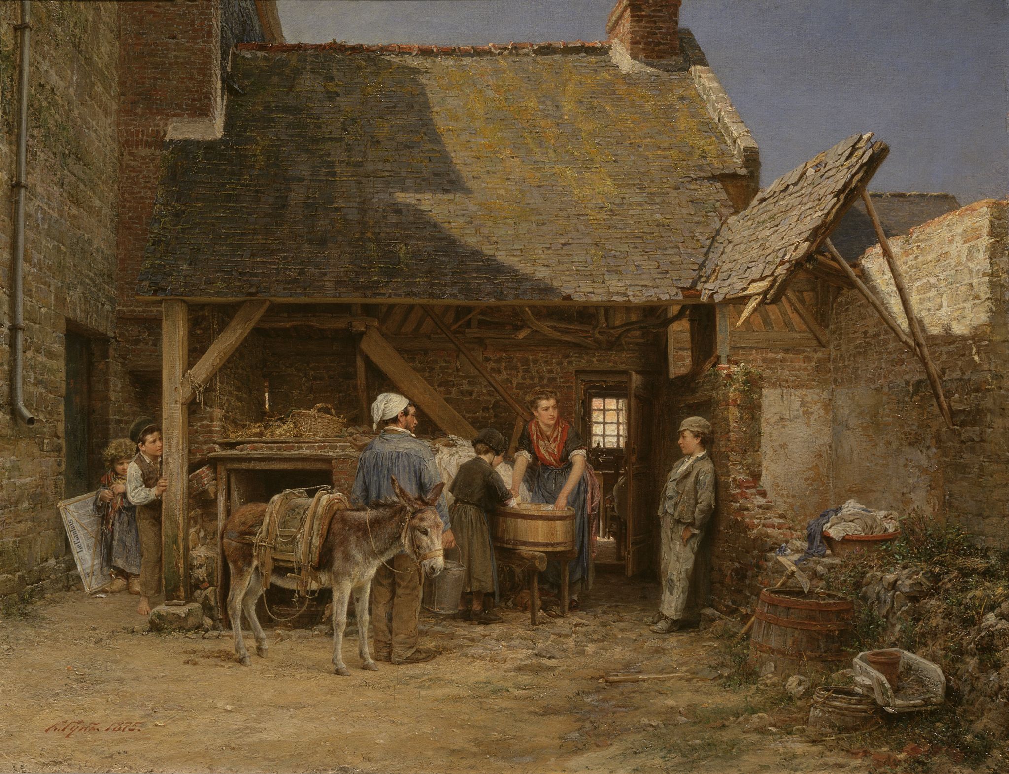 «Попался!», Carl Huns, 1875