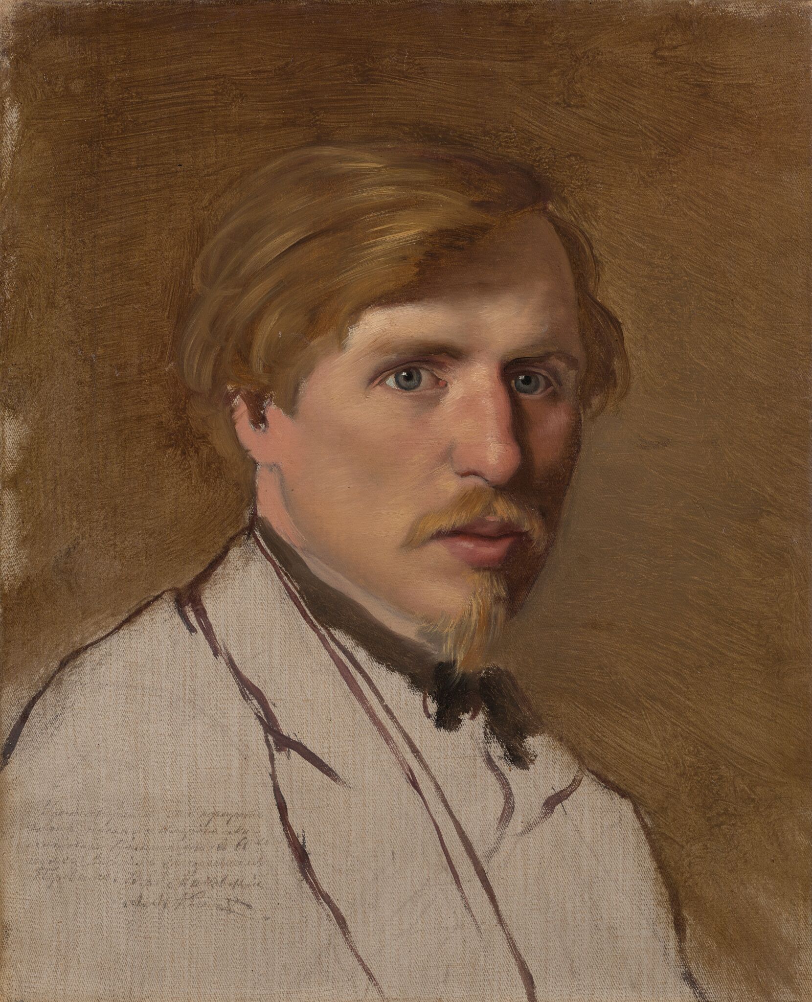 Портрет художника И.М. Прянишникова, Vasily Perov, second half of the 1860s