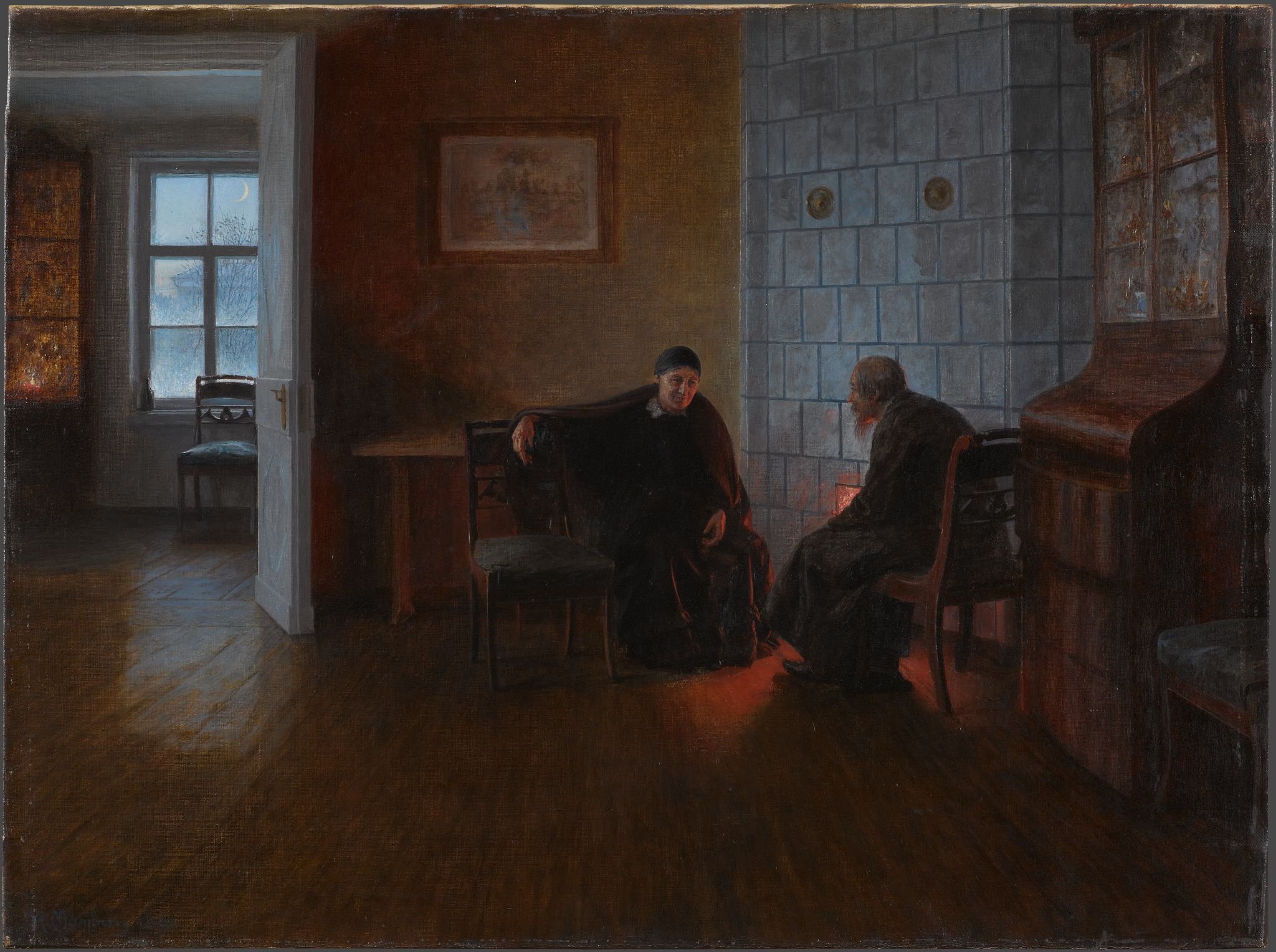 Сумерки, Nikolay Matveyev, 1891