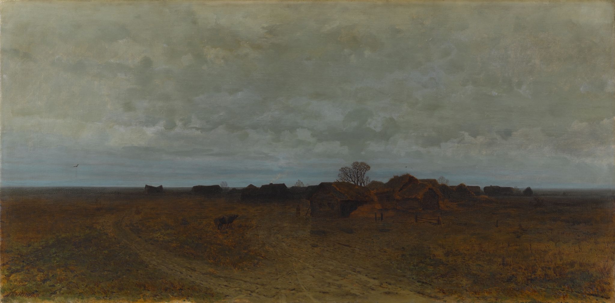 Забытая деревня, Arkhip Kuindzhi, 1874
