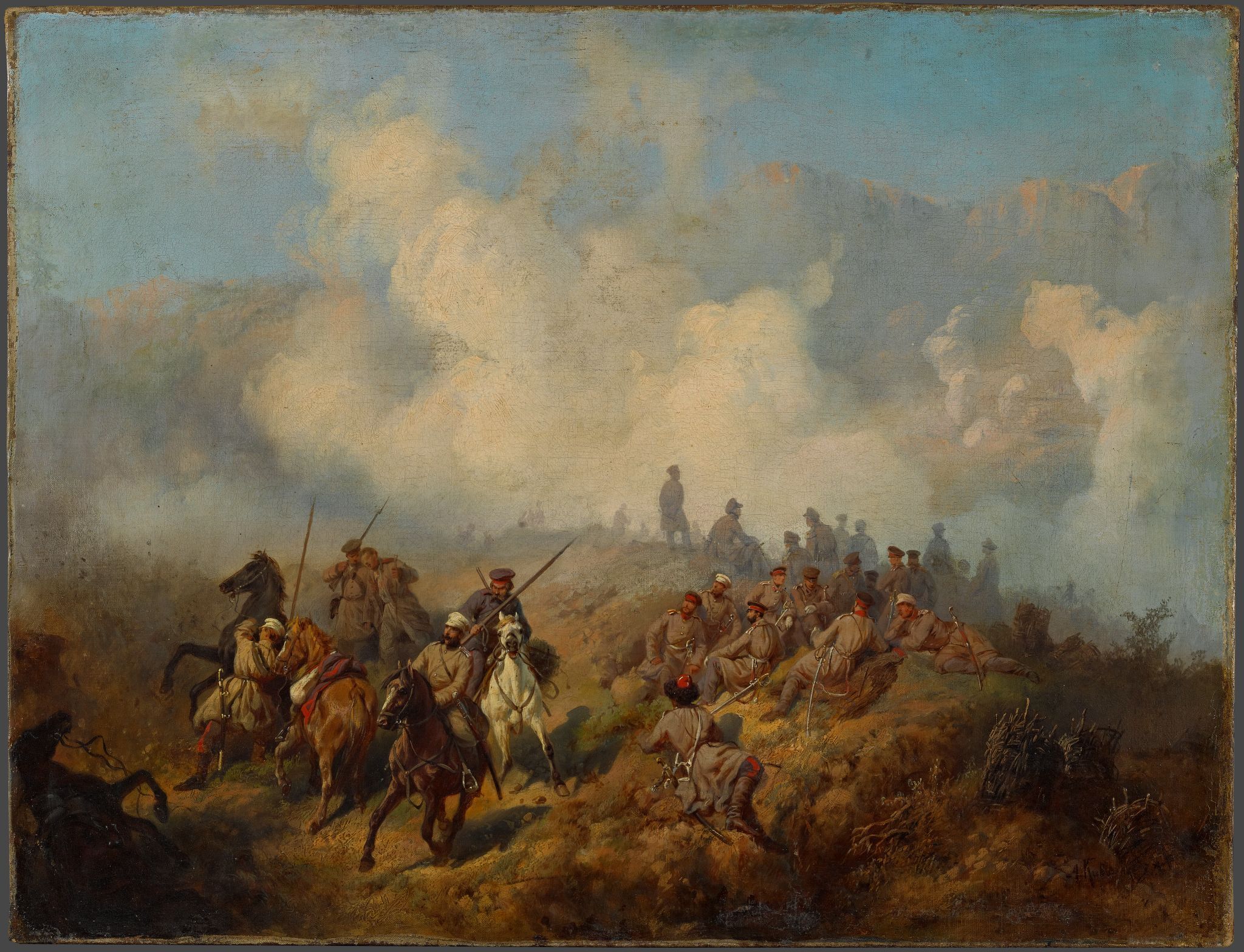 Эпизод из русско-турецкой войны 1877-1878 годов, Aleksey Kivshenko, 1880s – early 1890s