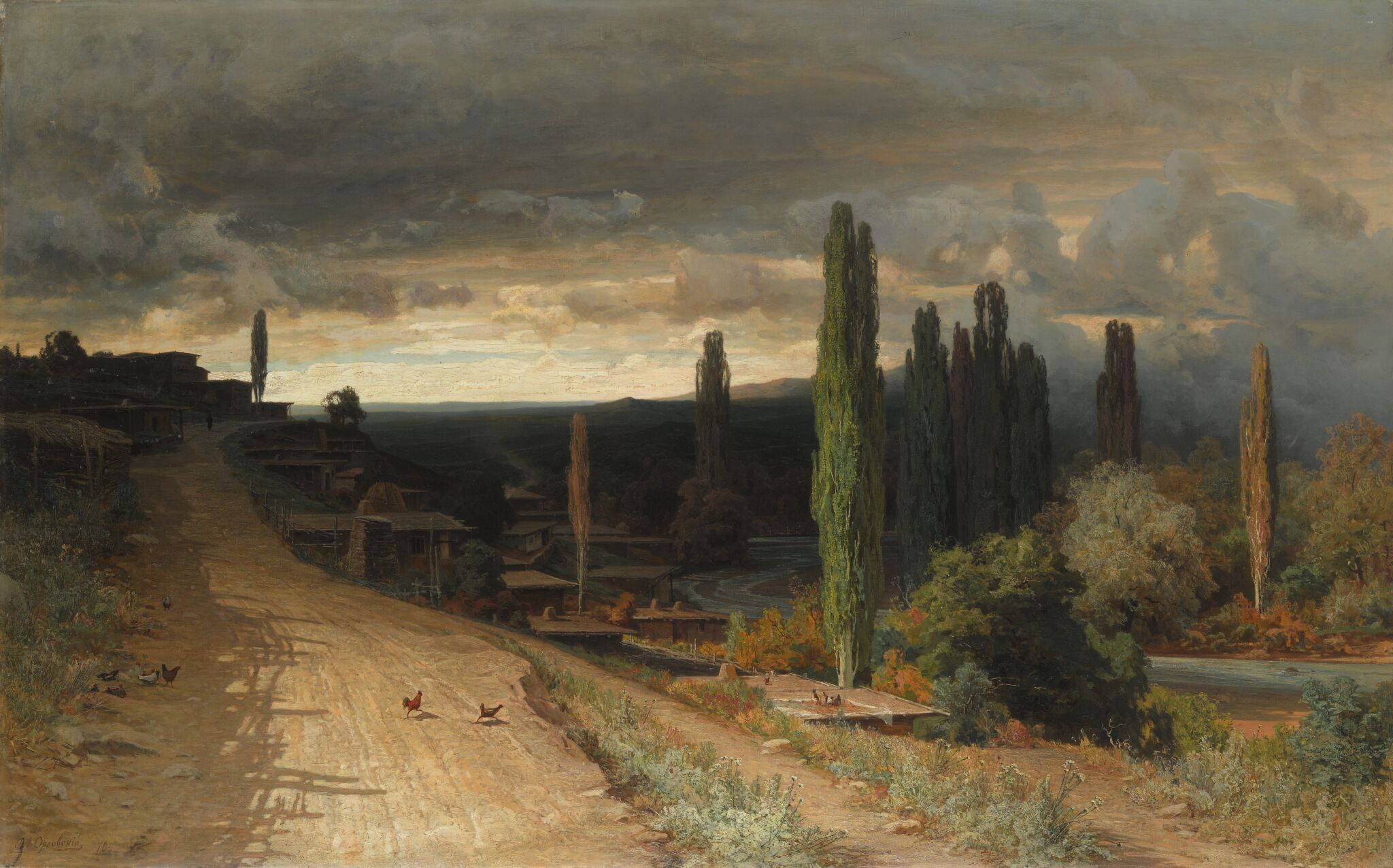 В Алуште, Vladimir Orlovsky, 1870