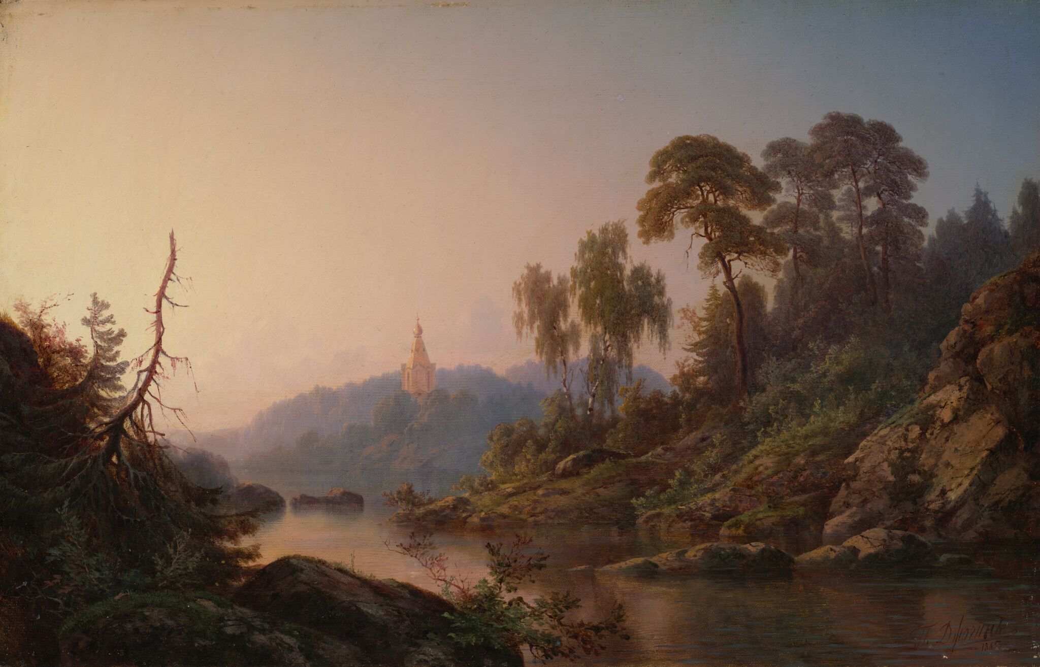 На Валааме, Pavel Dzhogin, 1865