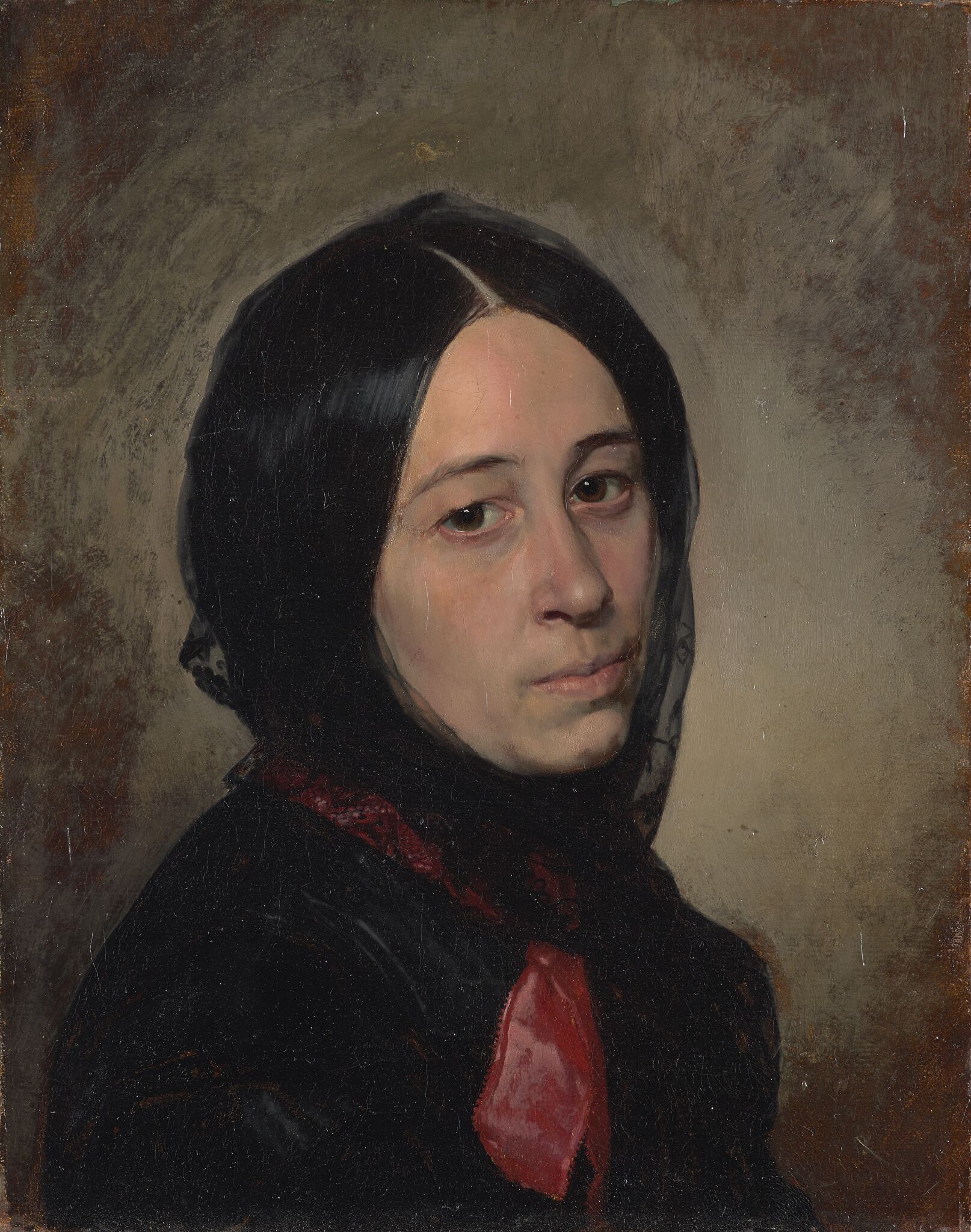 Портрет М.И. Третьяковой, Nikolai Nevrev, c. 1860