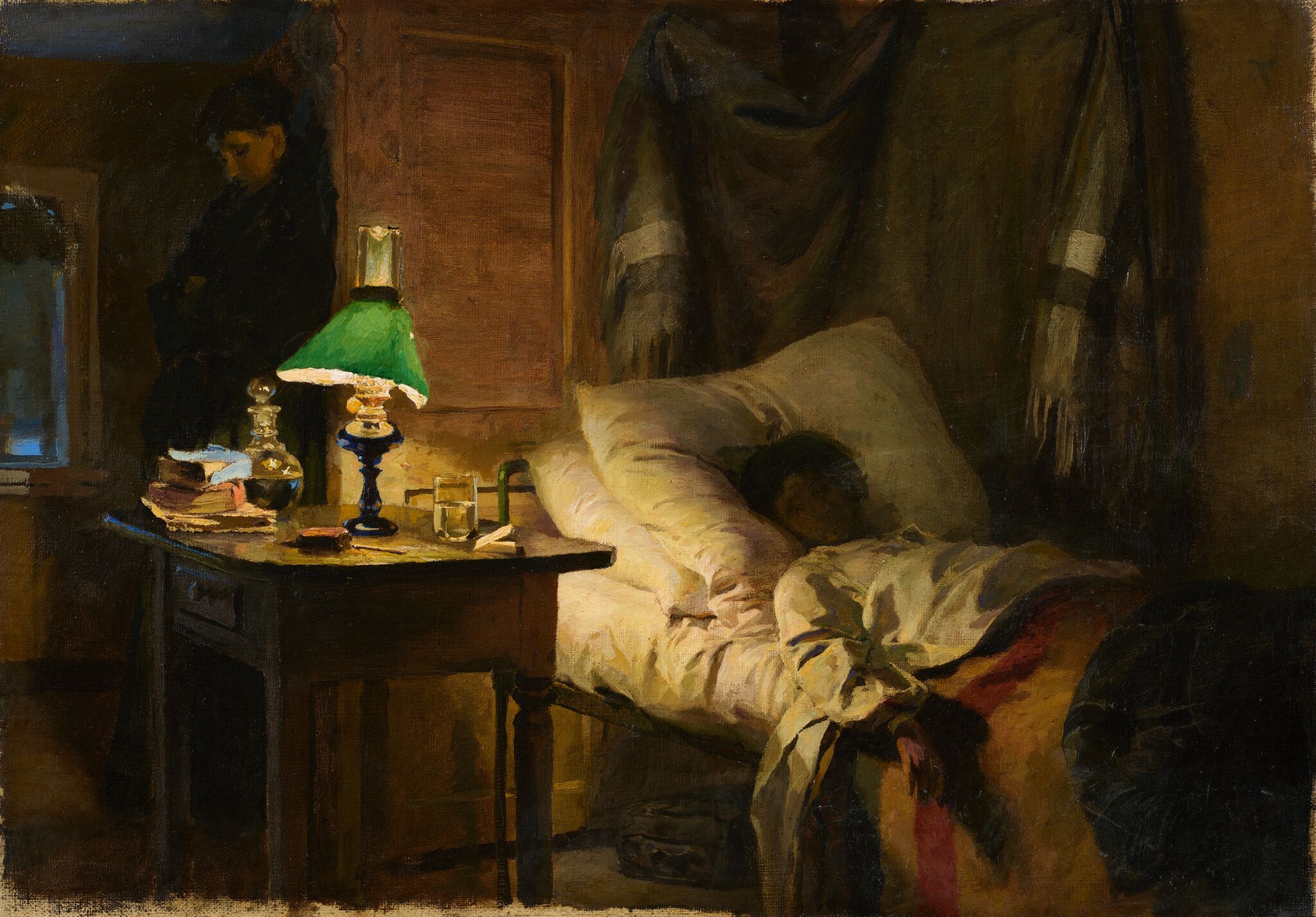 Больная, Vasily Polenov, early 1880s