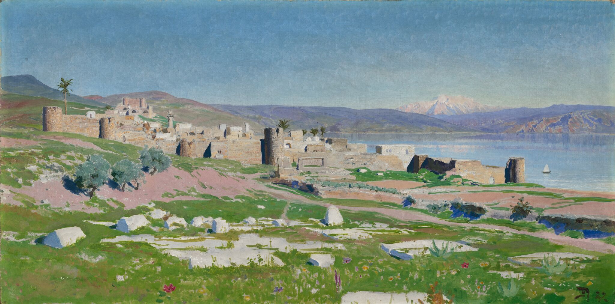 Тивериада, Vasily Polenov, 1882
