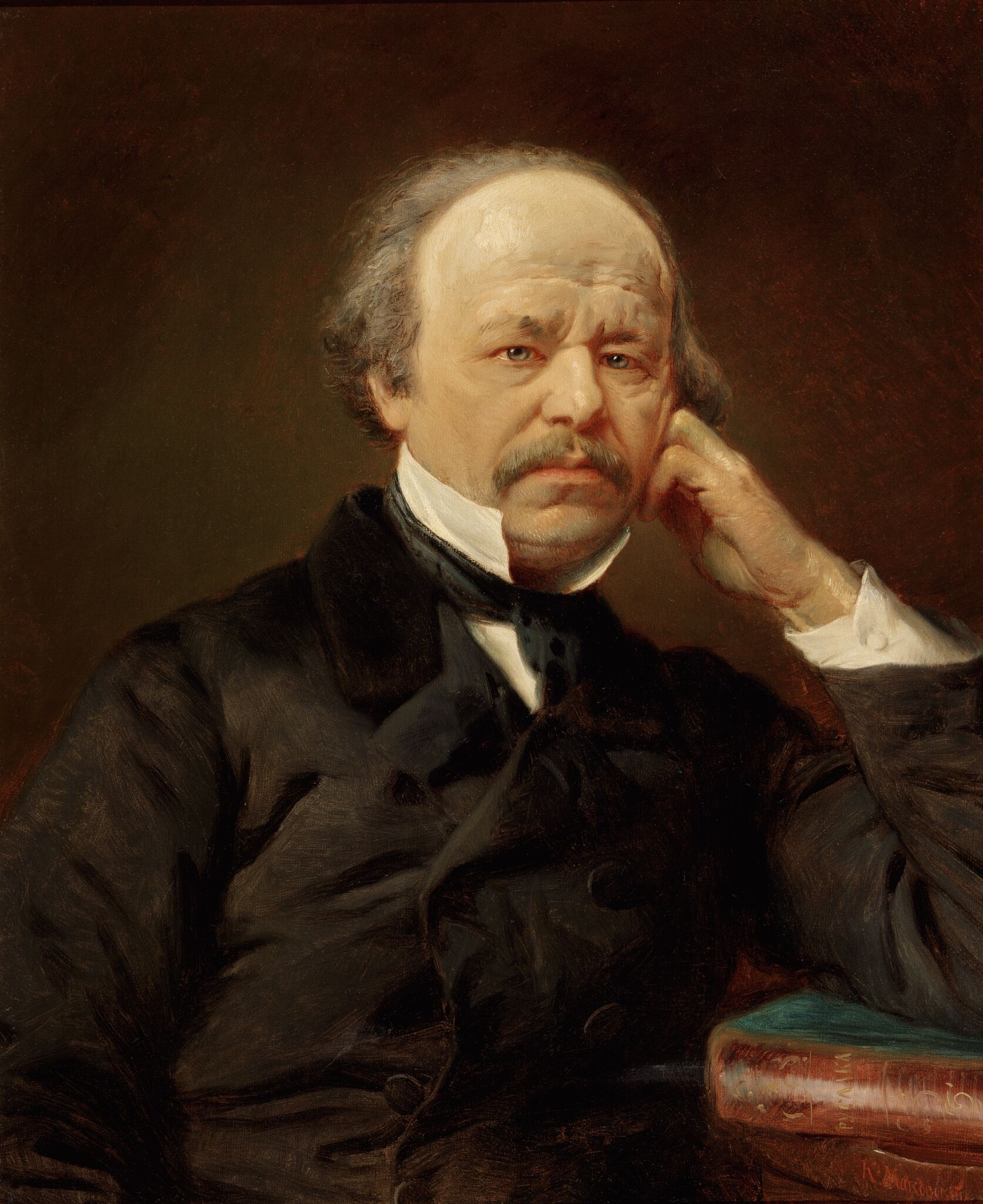 Портрет композитора Александра Сергеевича Даргомыжского (1813-1869), Konstantin Makovsky, 1869
