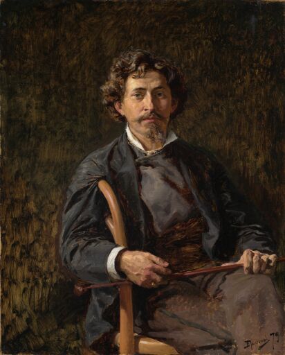 Портрет художника И.Е. Репина 