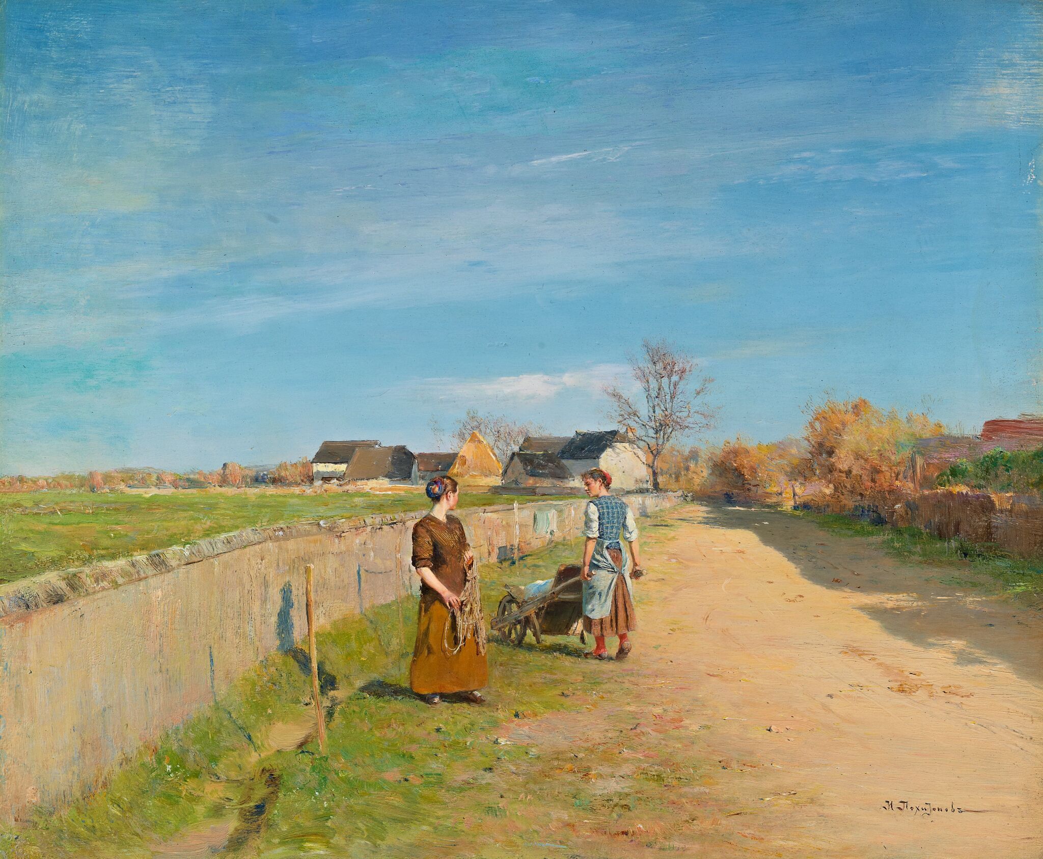 Прачки, Ivan Pokhitonov, 1894