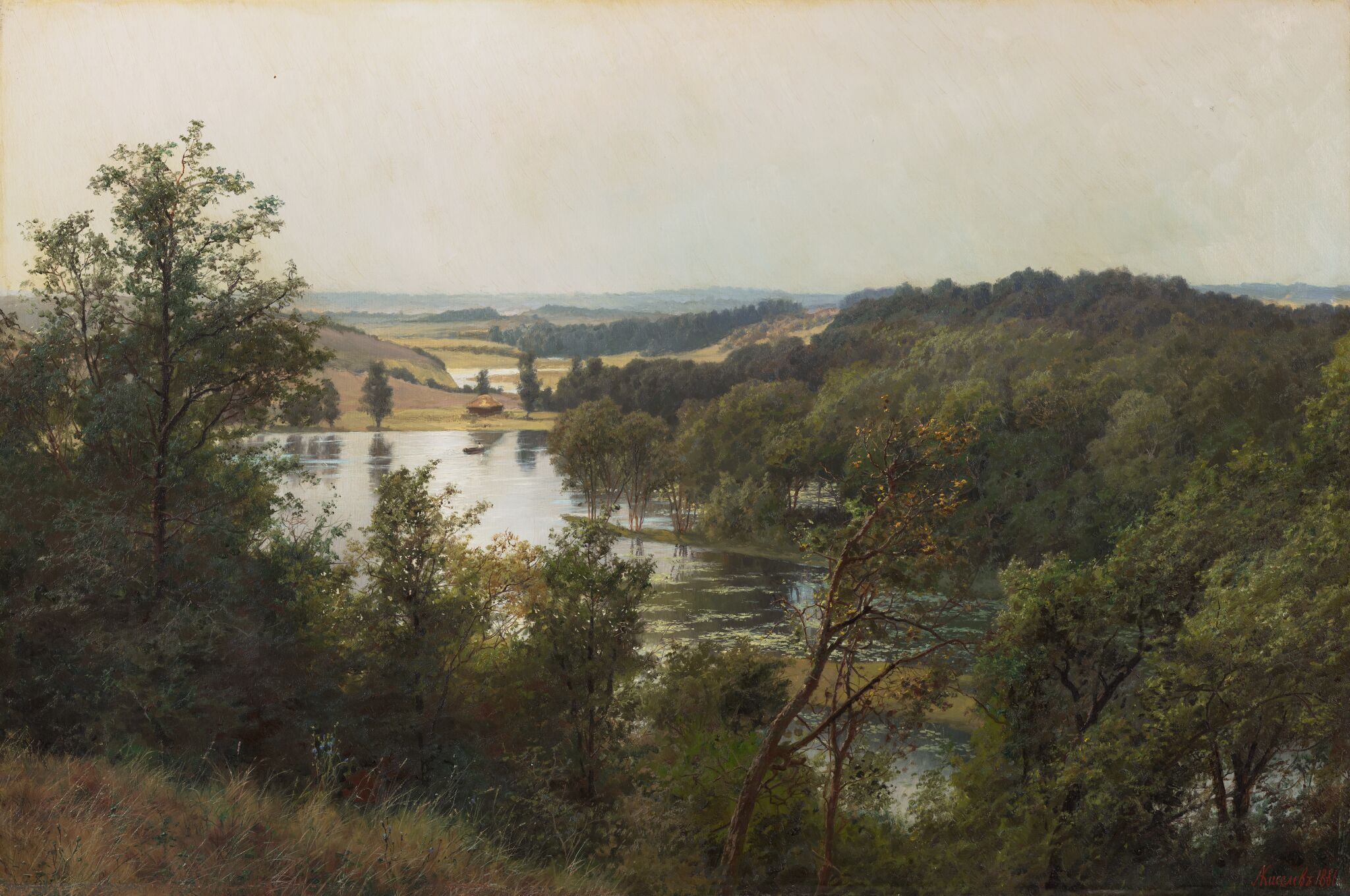 С горы, Alexander Kiselyov, 1886