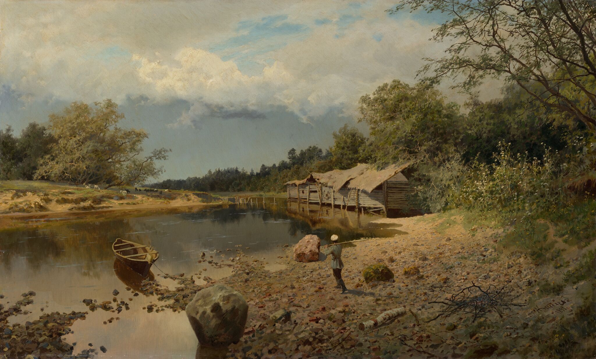 Забытая мельница, Alexander Kiselyov, 1891