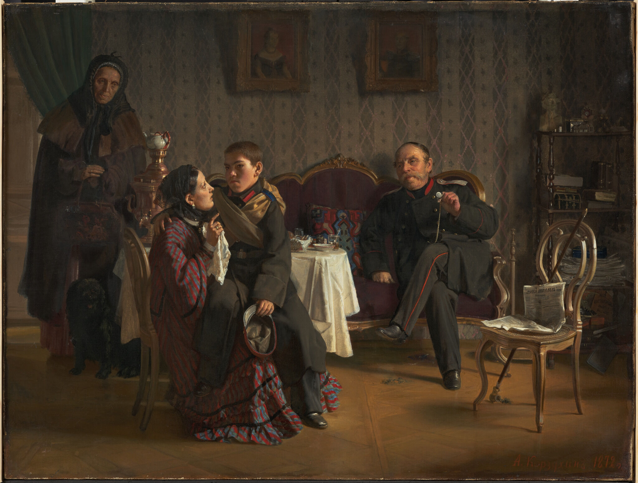 Разлука, Alexei Korzukhin, 1872
