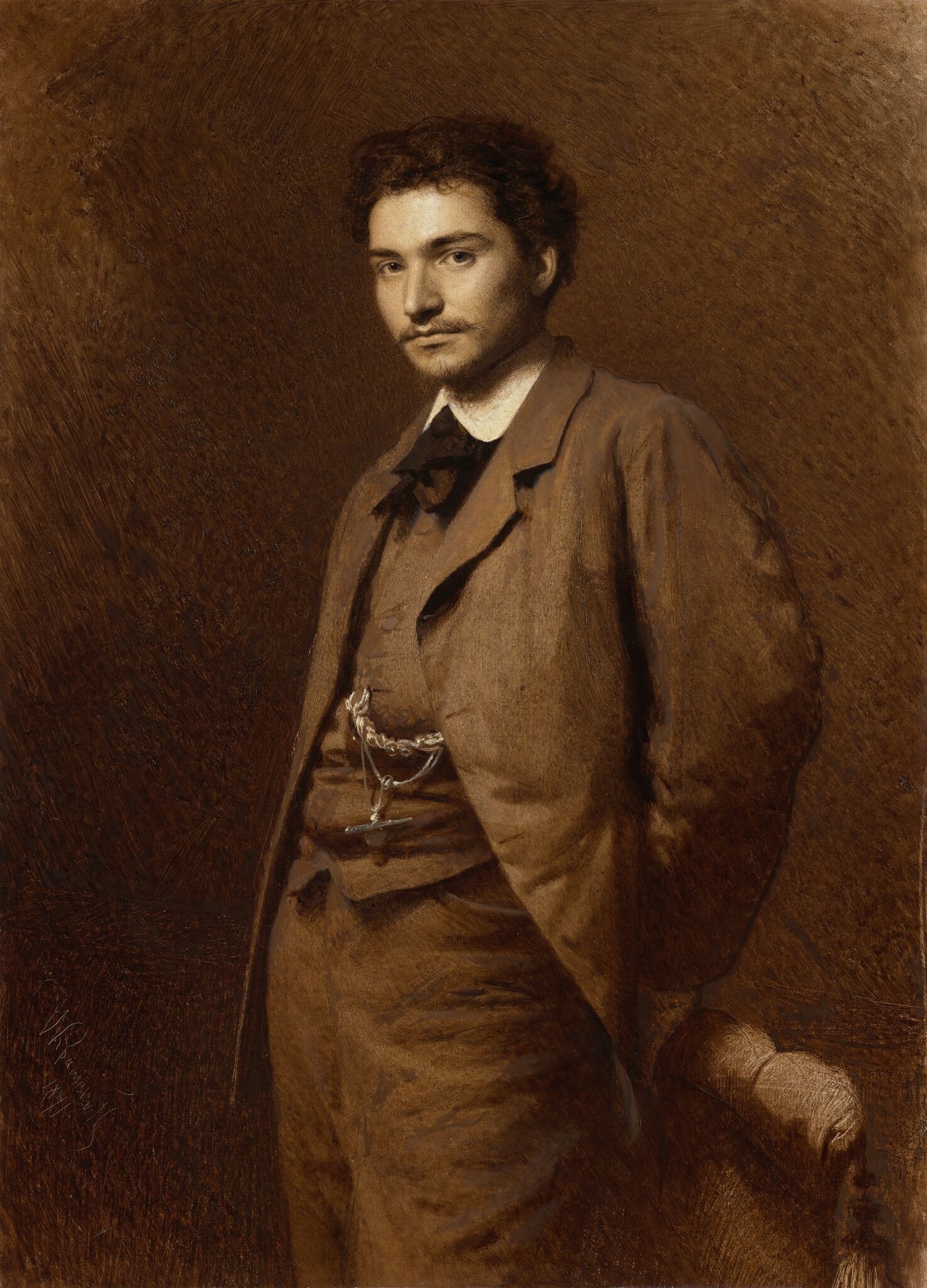 Портрет Ф.А. Васильева, Ivan Kramskoi, 1871