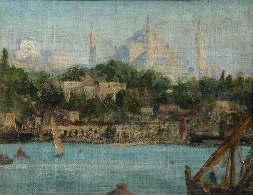 Вид на Константинополь